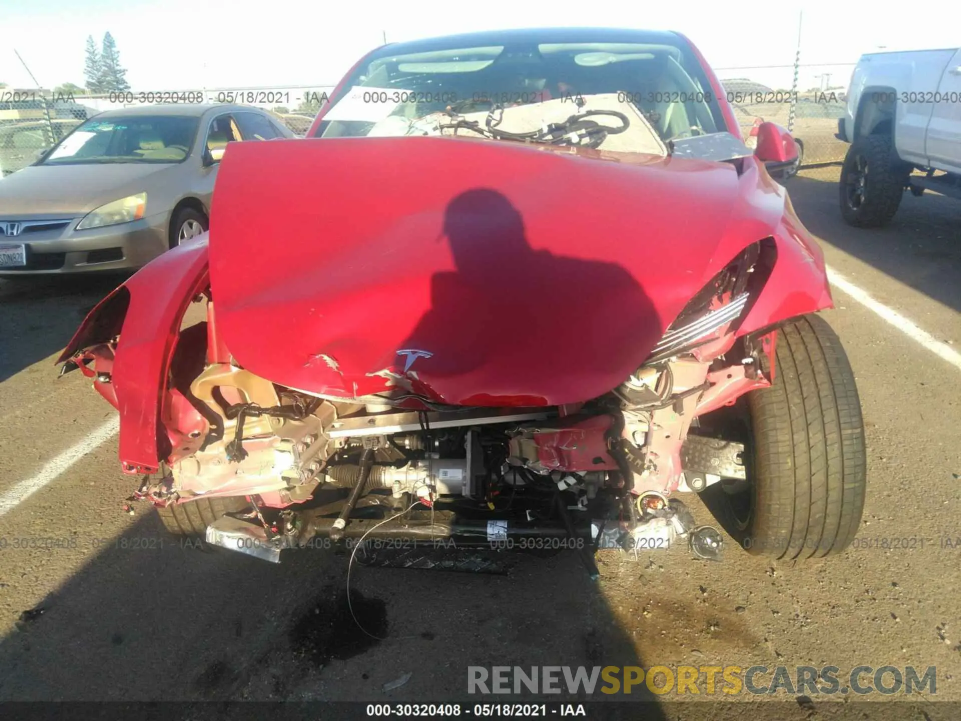 6 Photograph of a damaged car 5YJYGDEE5MF089789 TESLA MODEL Y 2021