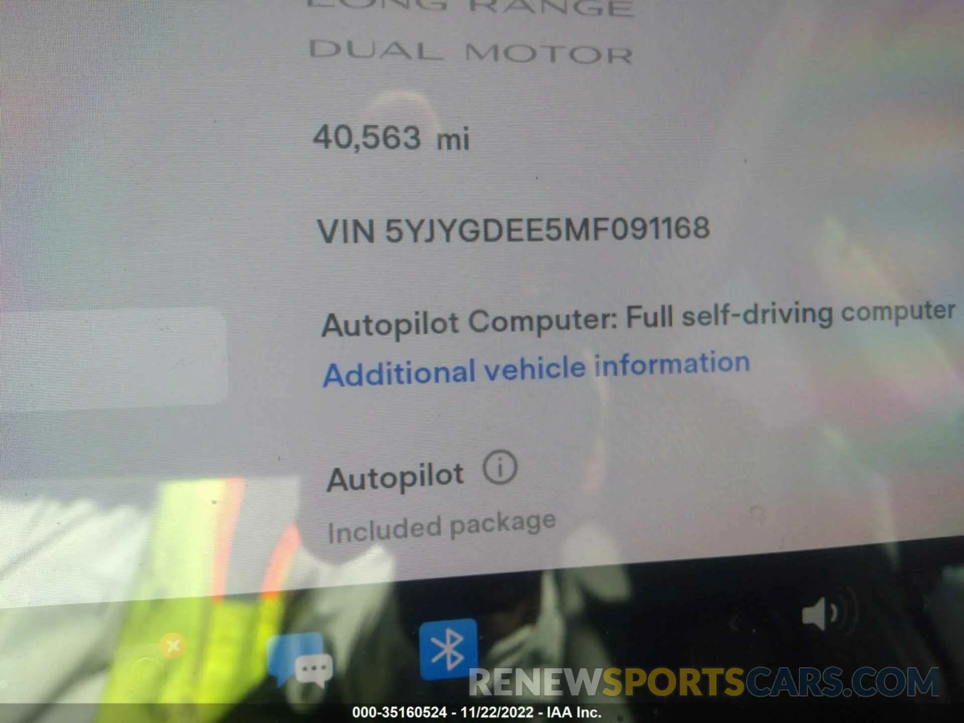 7 Фотография поврежденного автомобиля 5YJYGDEE5MF091168 TESLA MODEL Y 2021