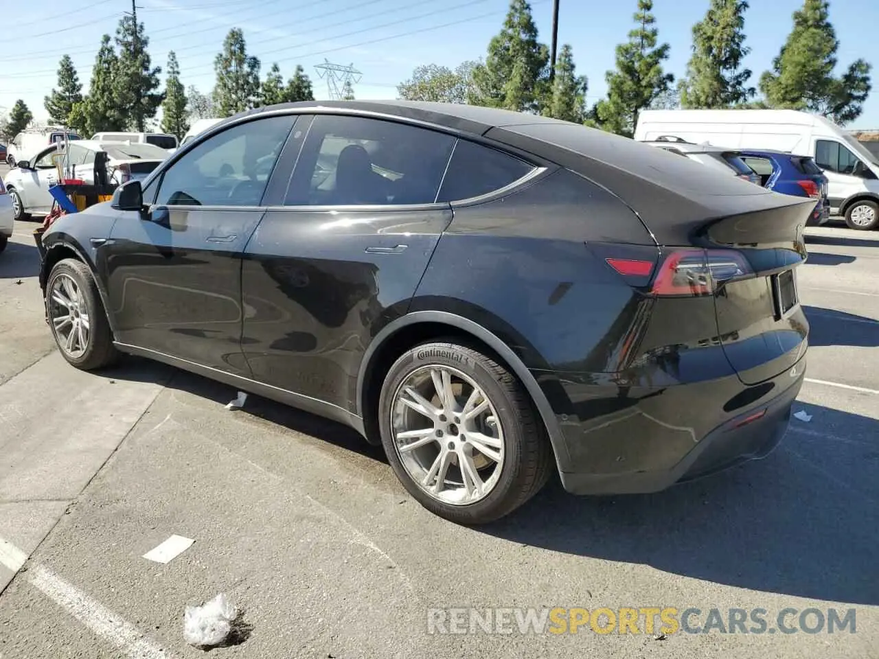 2 Фотография поврежденного автомобиля 5YJYGDEE5MF091557 TESLA MODEL Y 2021