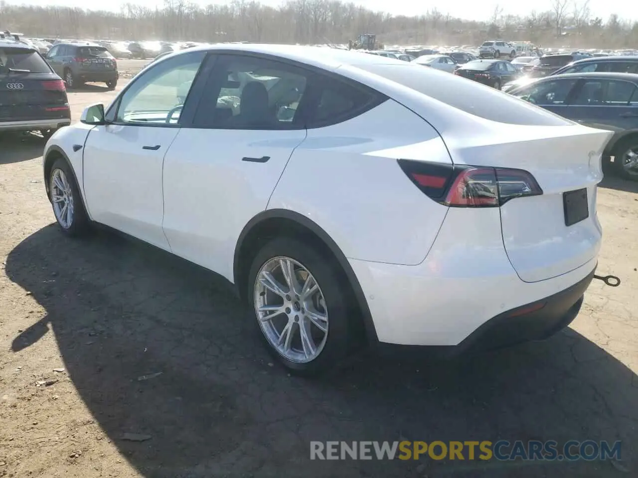 2 Фотография поврежденного автомобиля 5YJYGDEE5MF118045 TESLA MODEL Y 2021
