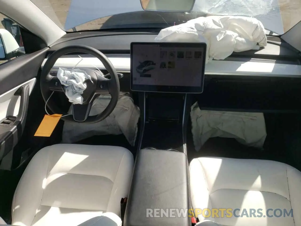 8 Фотография поврежденного автомобиля 5YJYGDEE5MF118045 TESLA MODEL Y 2021