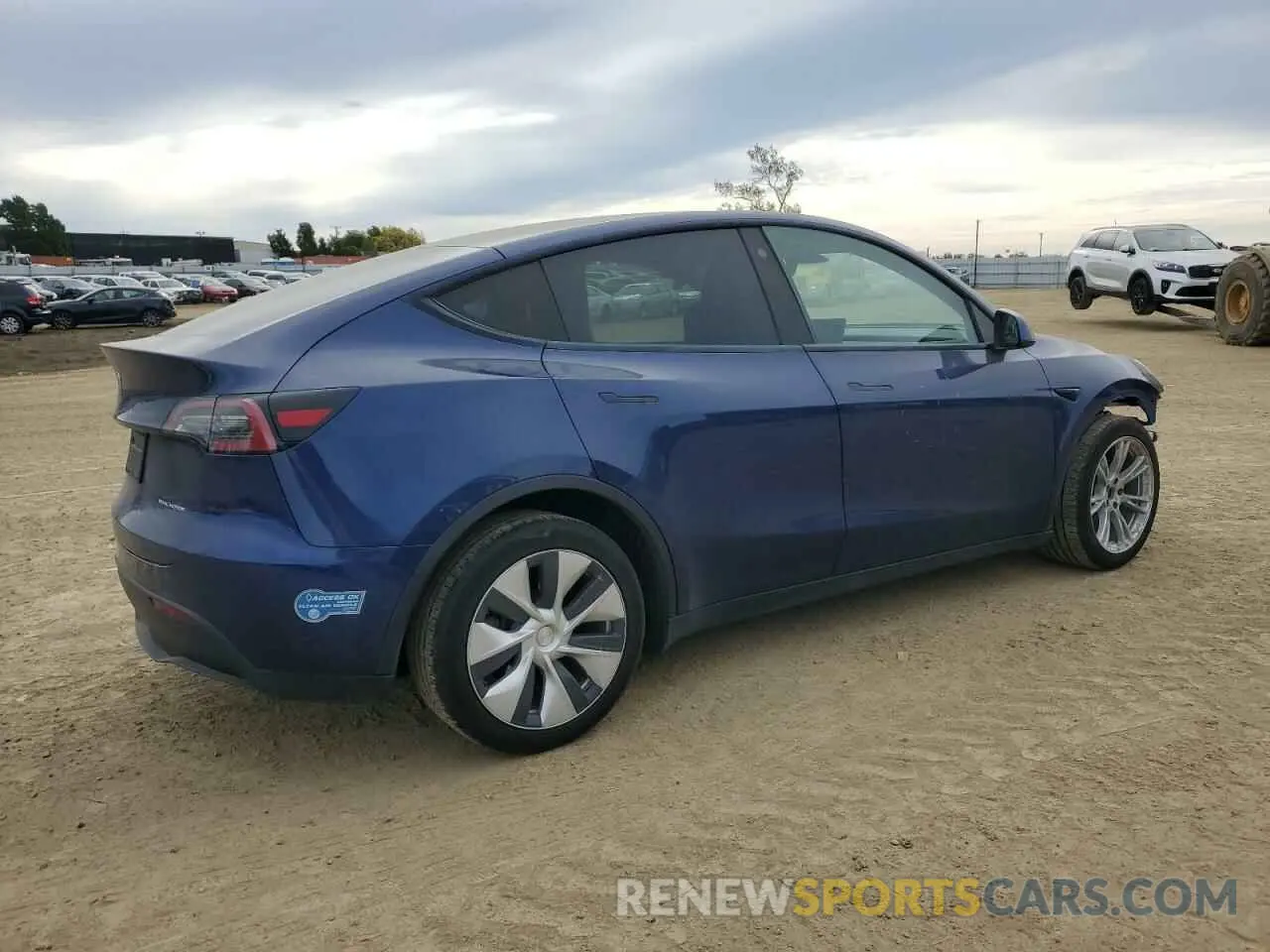 3 Photograph of a damaged car 5YJYGDEE5MF149487 TESLA MODEL Y 2021