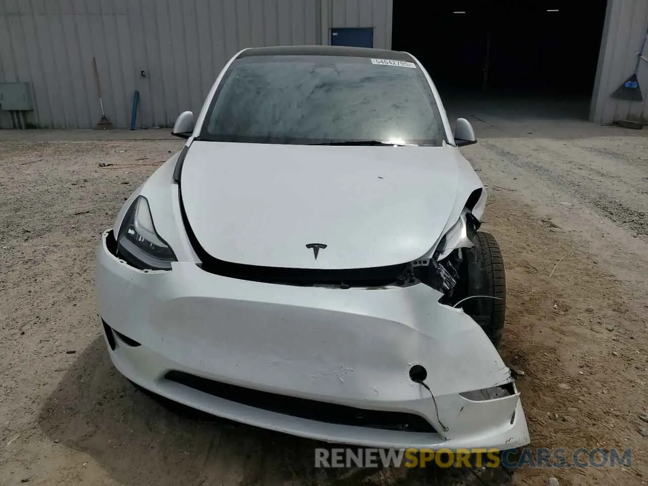 5 Фотография поврежденного автомобиля 5YJYGDEE5MF203130 TESLA MODEL Y 2021