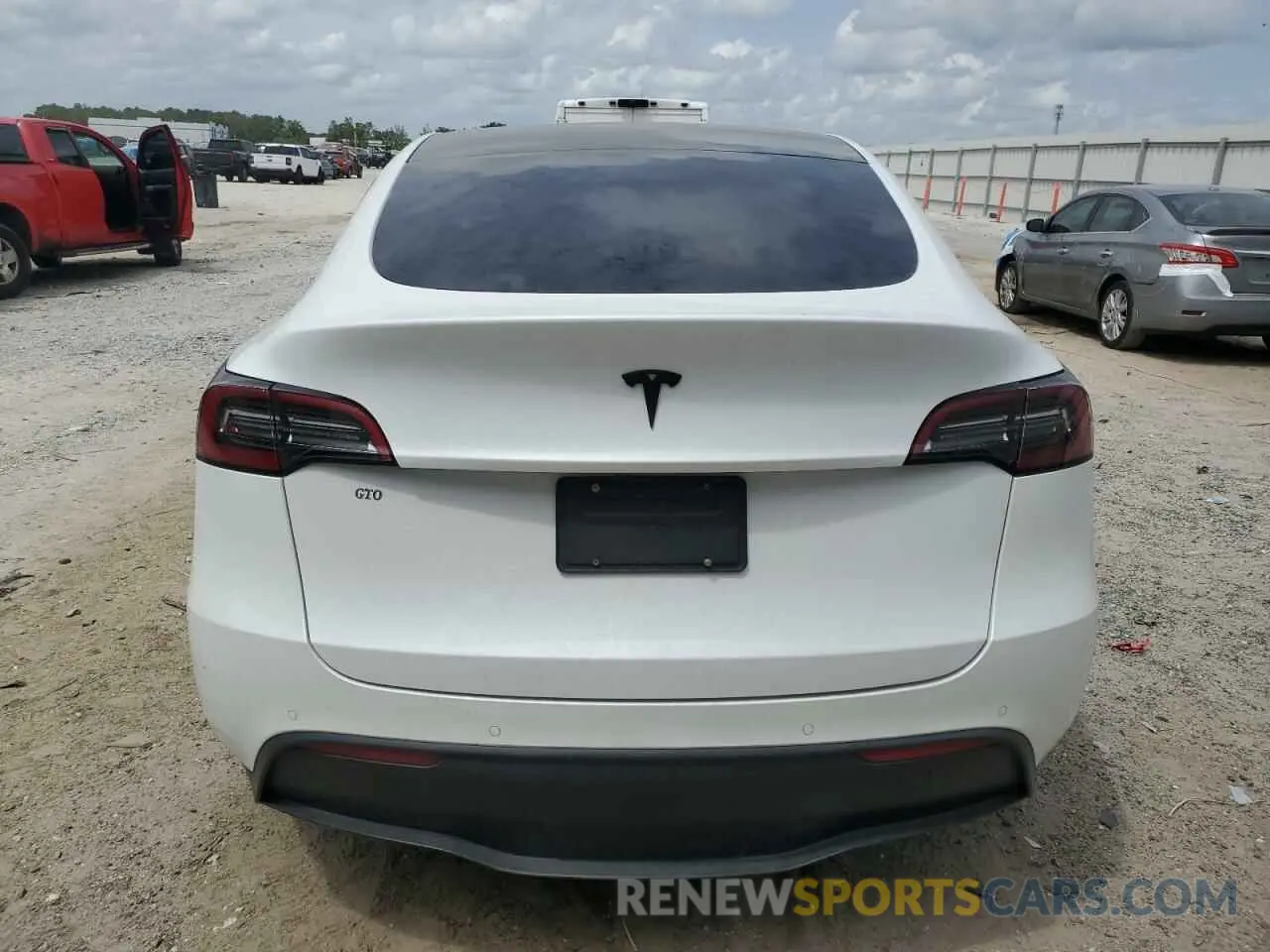6 Фотография поврежденного автомобиля 5YJYGDEE5MF203130 TESLA MODEL Y 2021