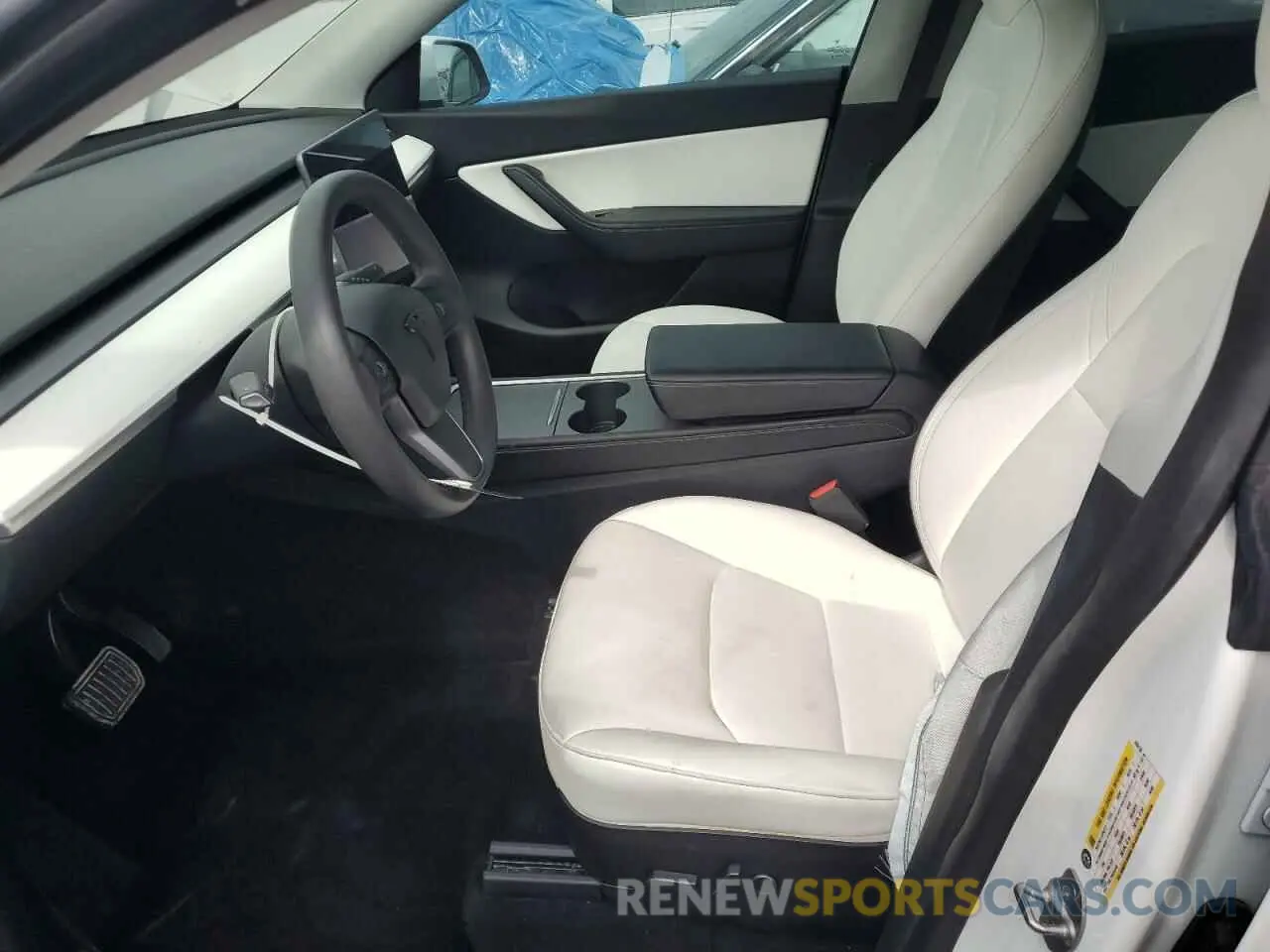 7 Фотография поврежденного автомобиля 5YJYGDEE5MF203130 TESLA MODEL Y 2021