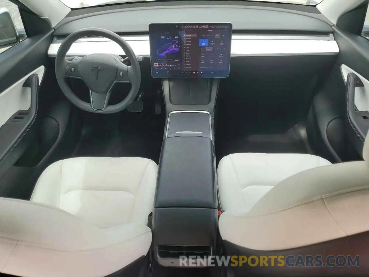 8 Фотография поврежденного автомобиля 5YJYGDEE5MF203130 TESLA MODEL Y 2021