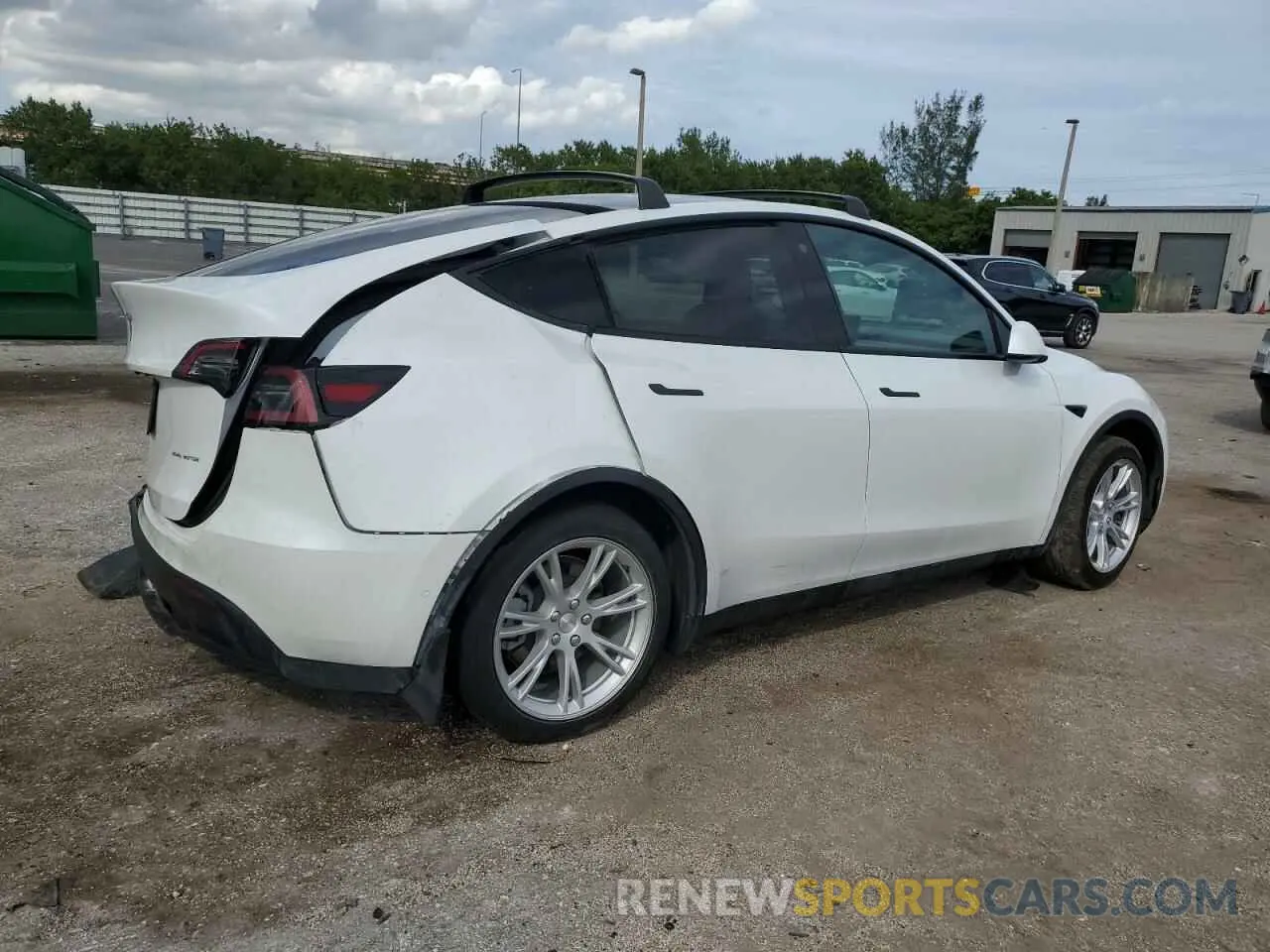 3 Фотография поврежденного автомобиля 5YJYGDEE5MF258600 TESLA MODEL Y 2021