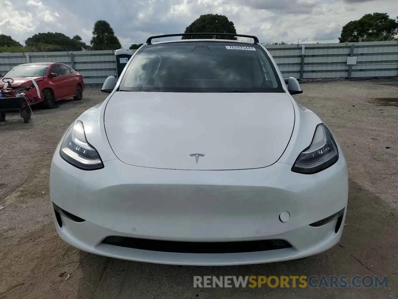 5 Фотография поврежденного автомобиля 5YJYGDEE5MF258600 TESLA MODEL Y 2021