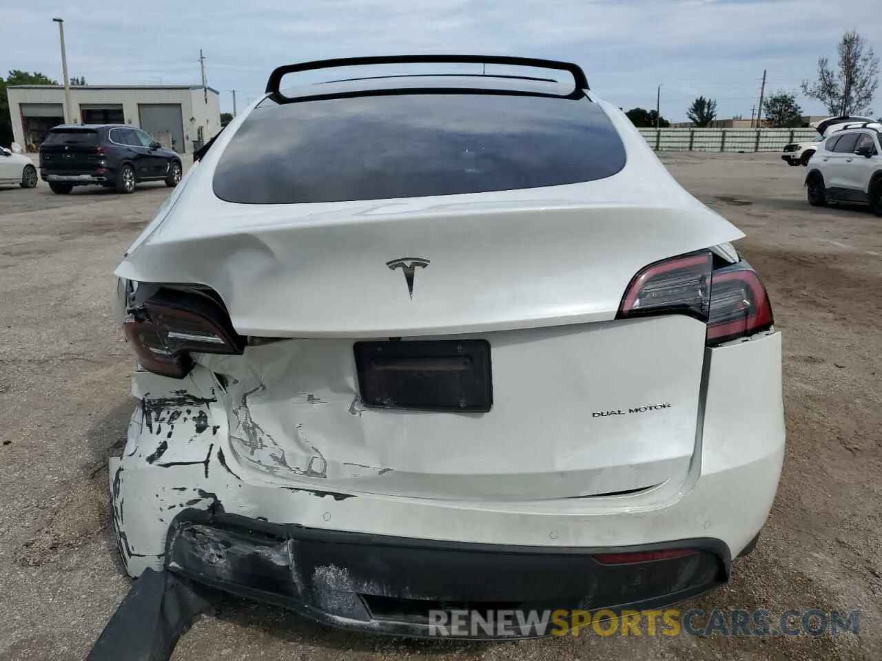 6 Фотография поврежденного автомобиля 5YJYGDEE5MF258600 TESLA MODEL Y 2021