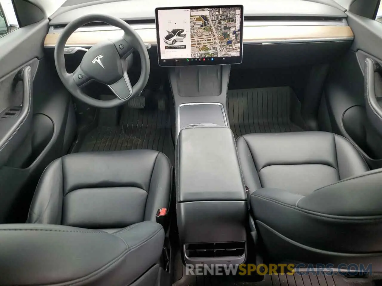8 Фотография поврежденного автомобиля 5YJYGDEE5MF258600 TESLA MODEL Y 2021