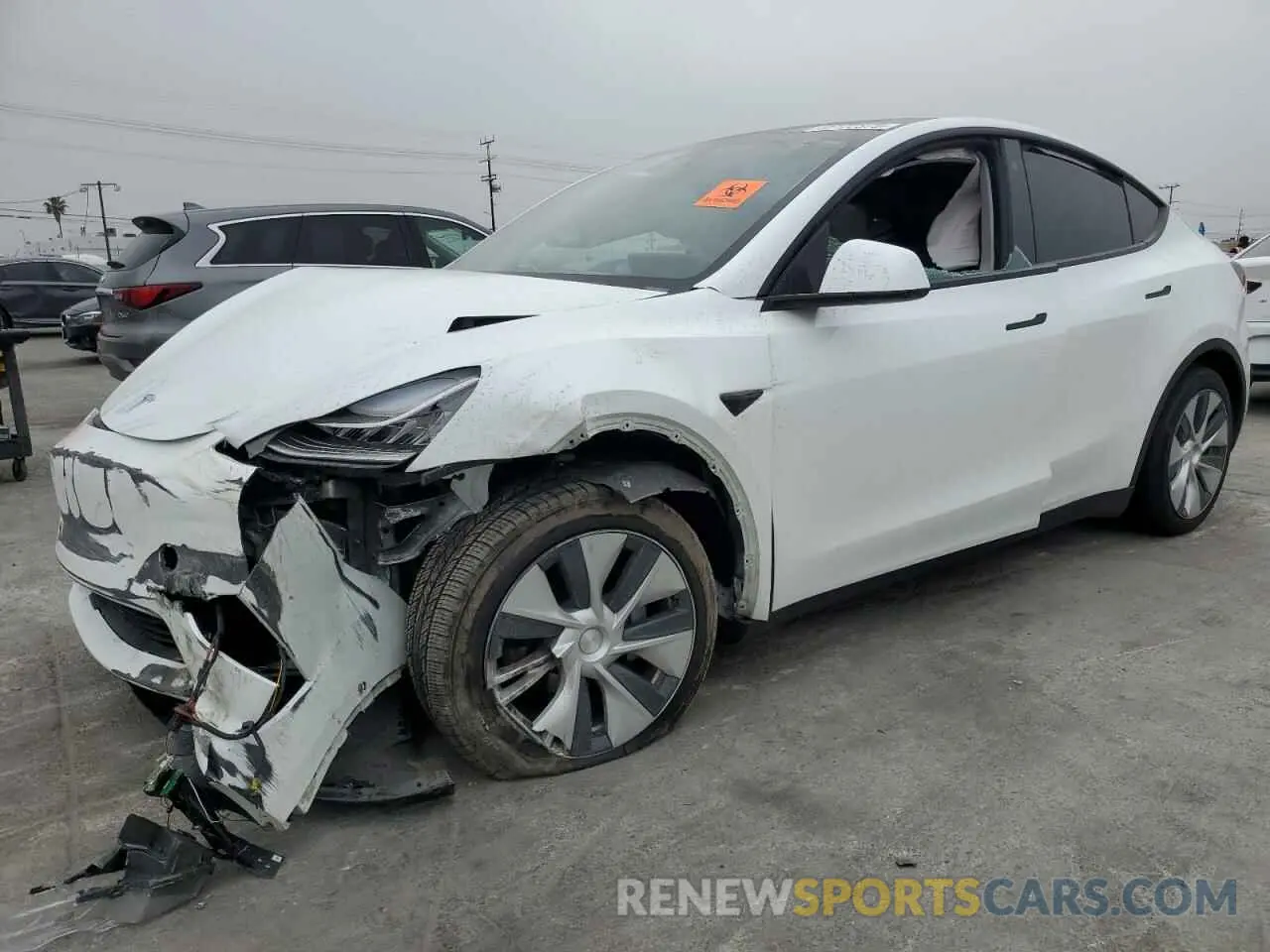 1 Фотография поврежденного автомобиля 5YJYGDEE5MF259729 TESLA MODEL Y 2021