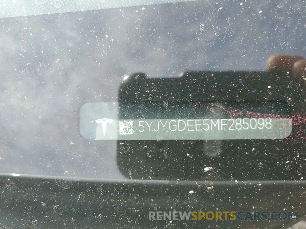 14 Фотография поврежденного автомобиля 5YJYGDEE5MF285098 TESLA MODEL Y 2021
