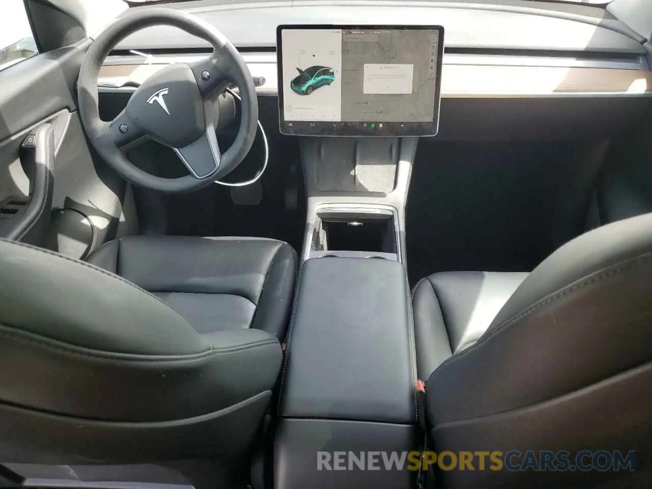 8 Фотография поврежденного автомобиля 5YJYGDEE5MF285098 TESLA MODEL Y 2021