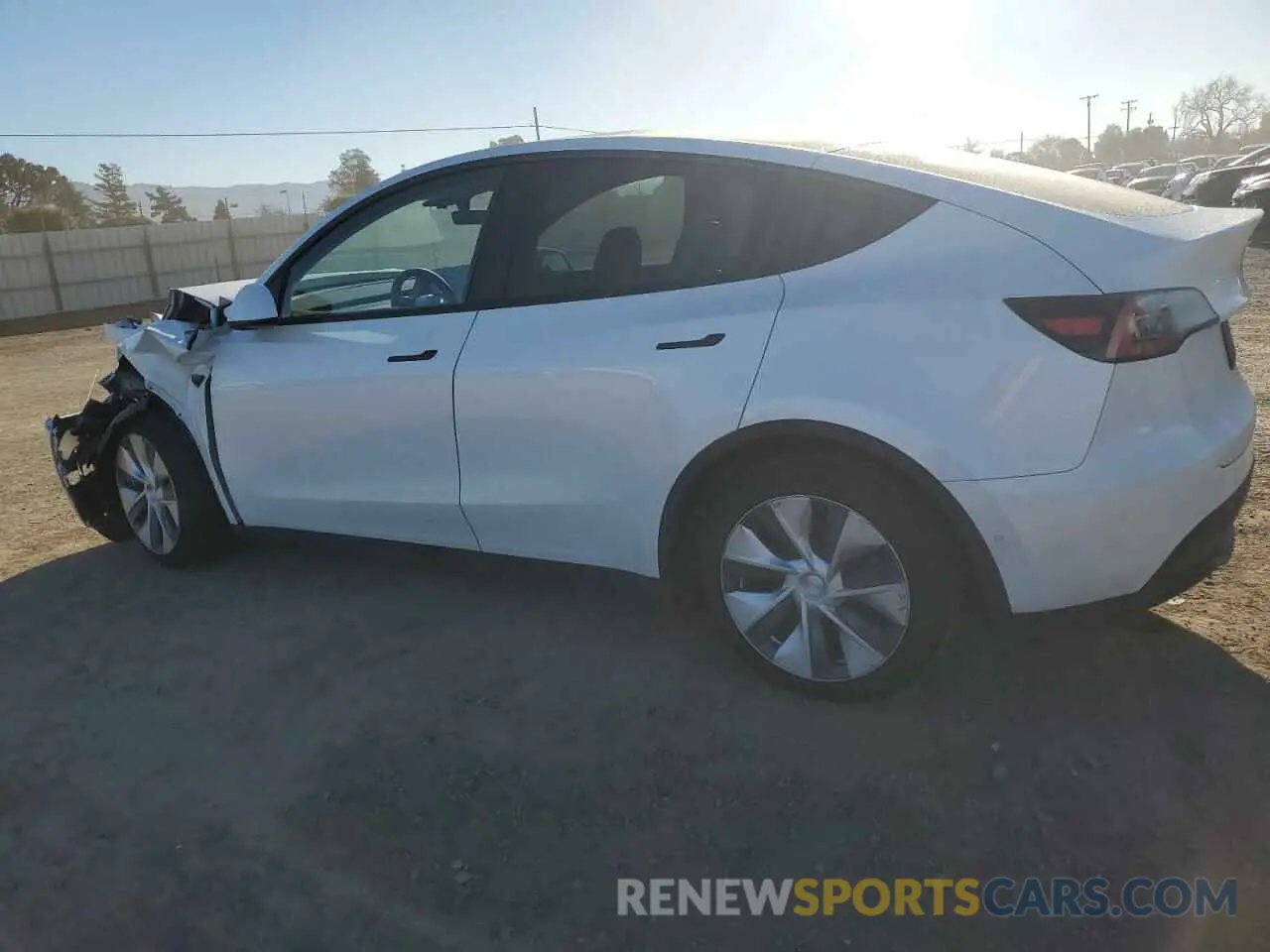 2 Фотография поврежденного автомобиля 5YJYGDEE6MF069583 TESLA MODEL Y 2021