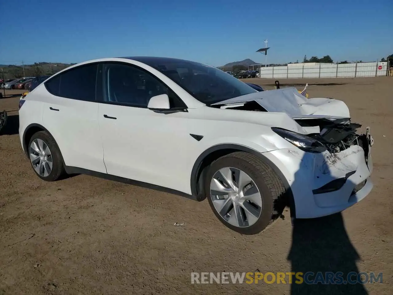4 Фотография поврежденного автомобиля 5YJYGDEE6MF069583 TESLA MODEL Y 2021