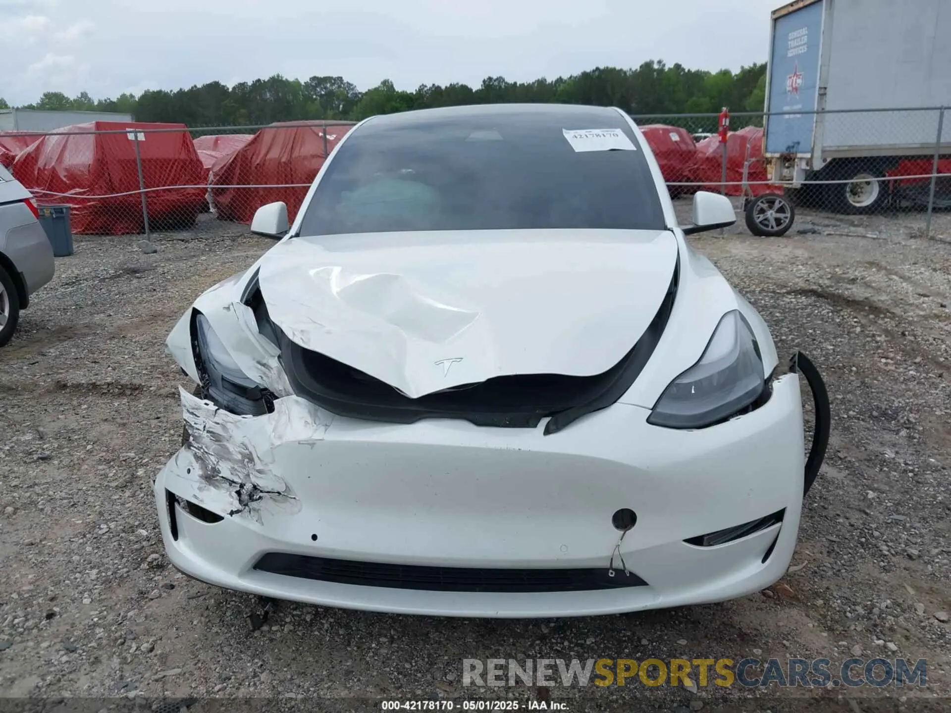 11 Фотография поврежденного автомобиля 5YJYGDEE6MF083029 TESLA MODEL Y 2021