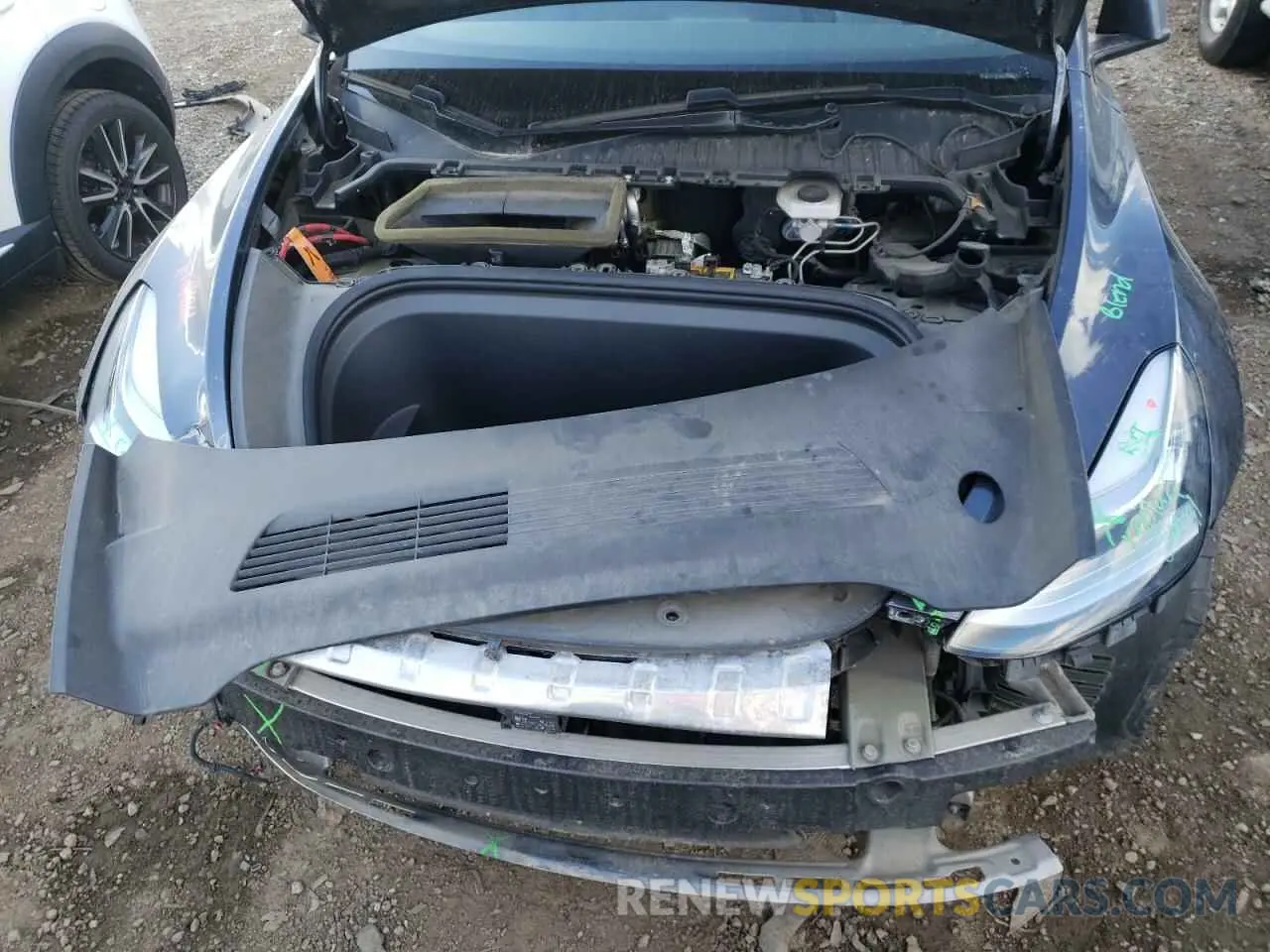 11 Фотография поврежденного автомобиля 5YJYGDEE6MF083323 TESLA MODEL Y 2021