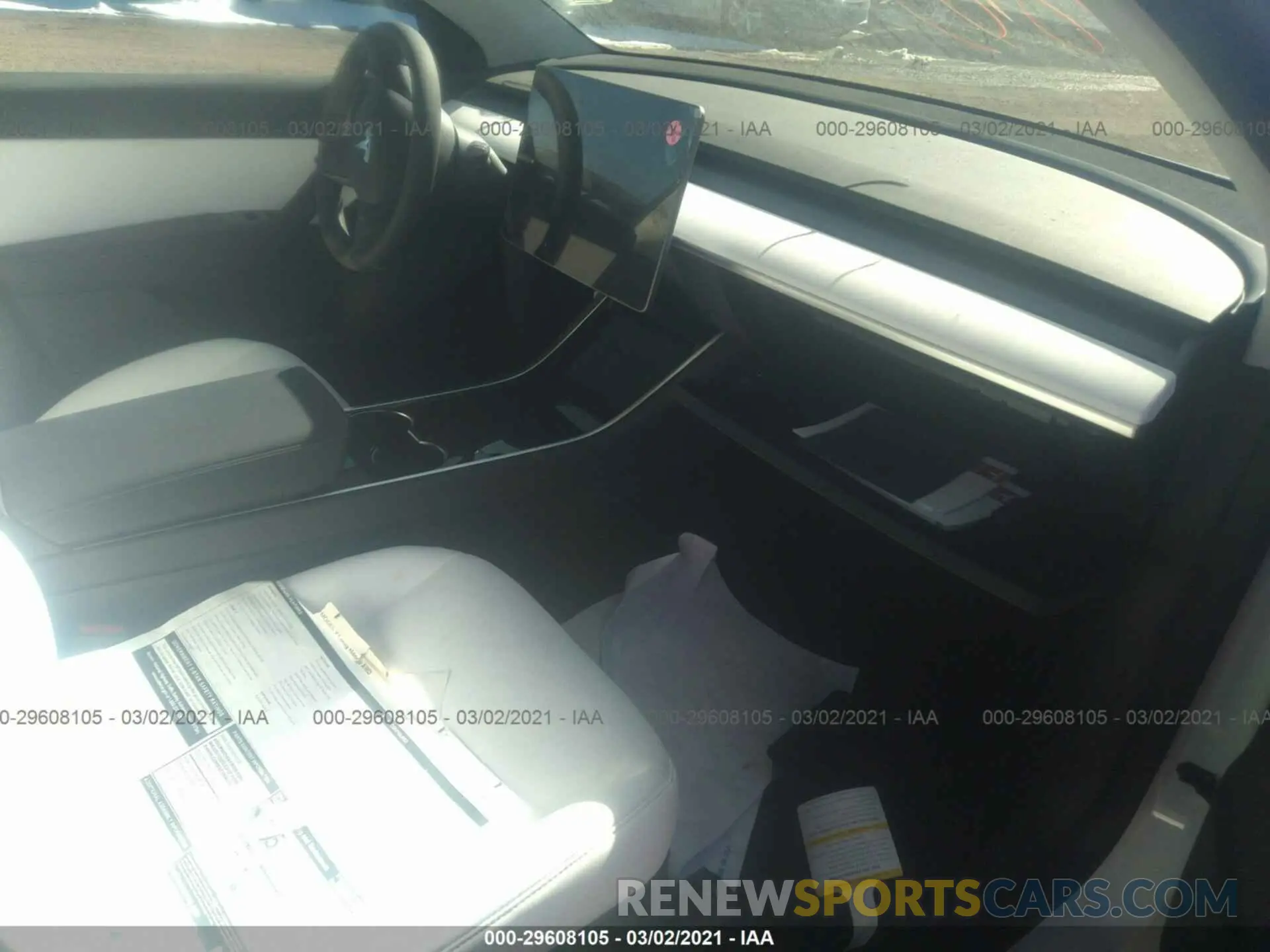 5 Photograph of a damaged car 5YJYGDEE6MF095794 TESLA MODEL Y 2021