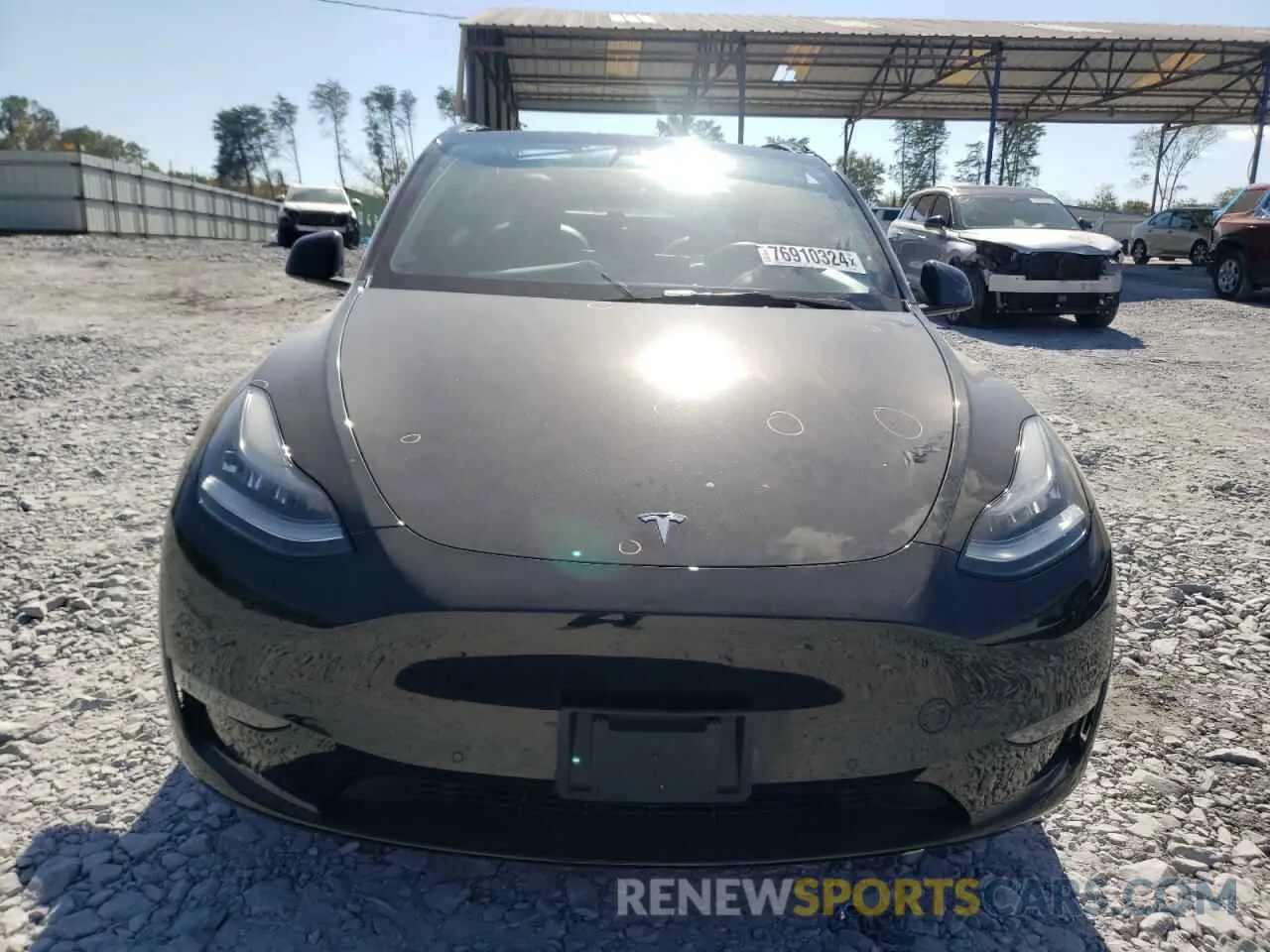 5 Фотография поврежденного автомобиля 5YJYGDEE6MF100055 TESLA MODEL Y 2021