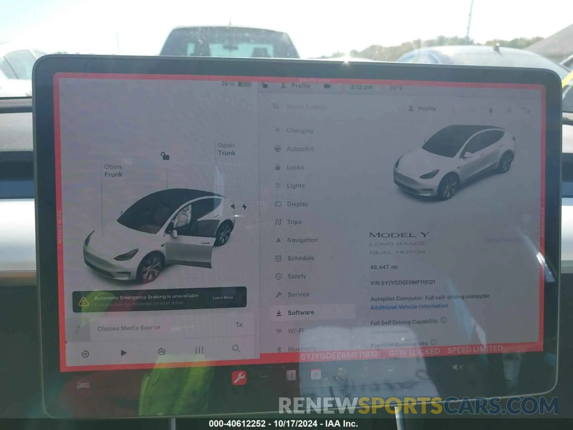 17 Photograph of a damaged car 5YJYGDEE6MF118121 TESLA MODEL Y 2021