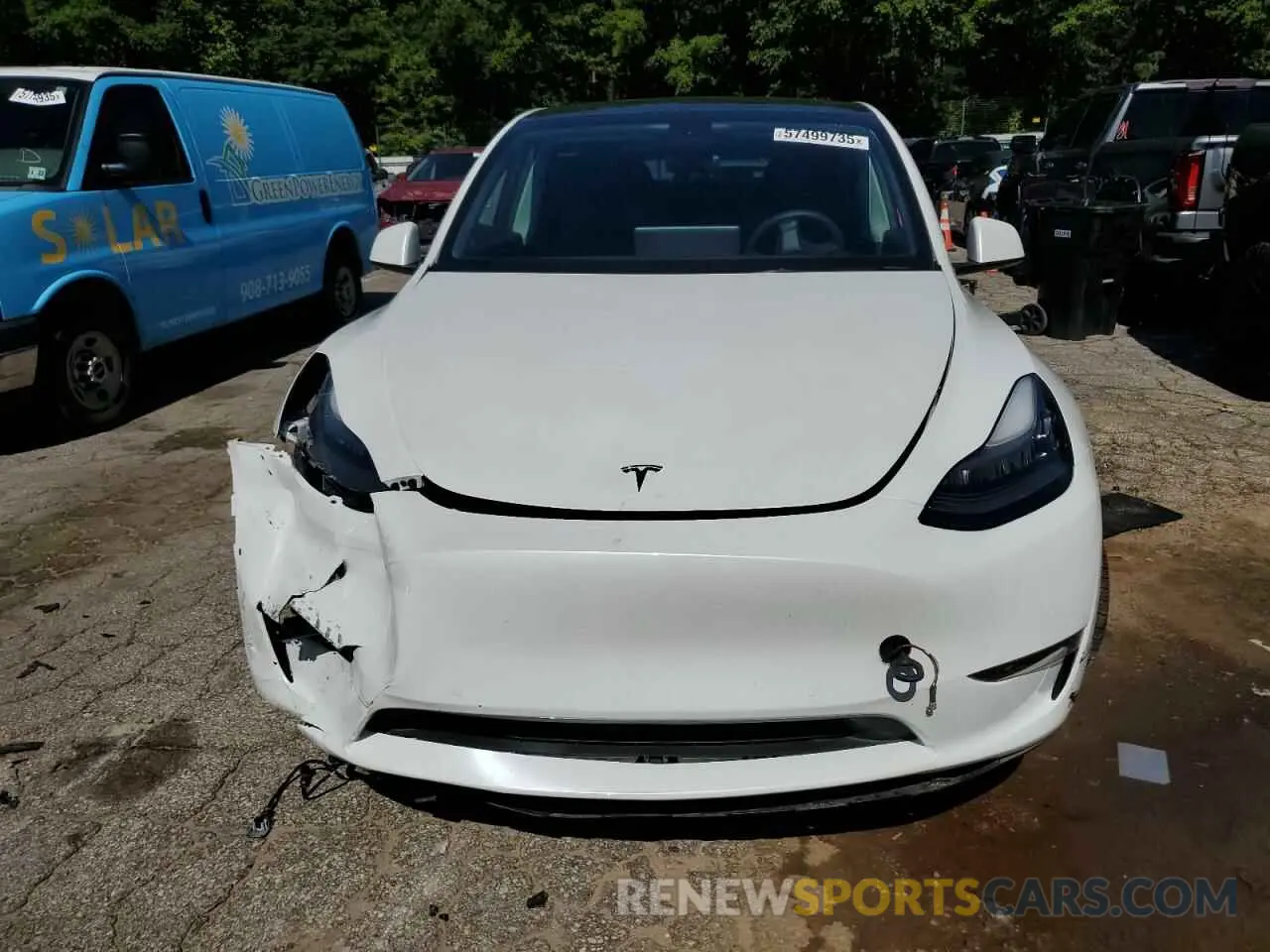 5 Photograph of a damaged car 5YJYGDEE6MF140510 TESLA MODEL Y 2021