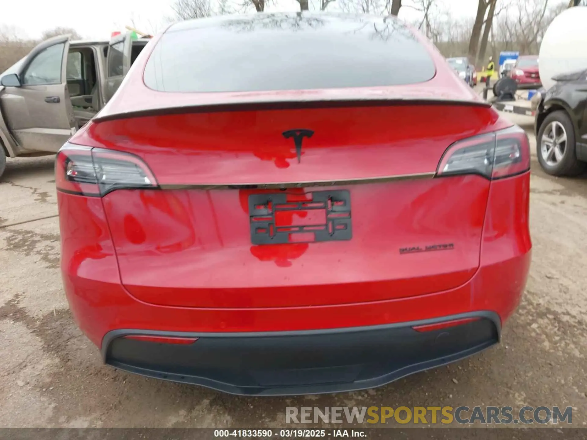 15 Фотография поврежденного автомобиля 5YJYGDEE6MF182238 TESLA MODEL Y 2021