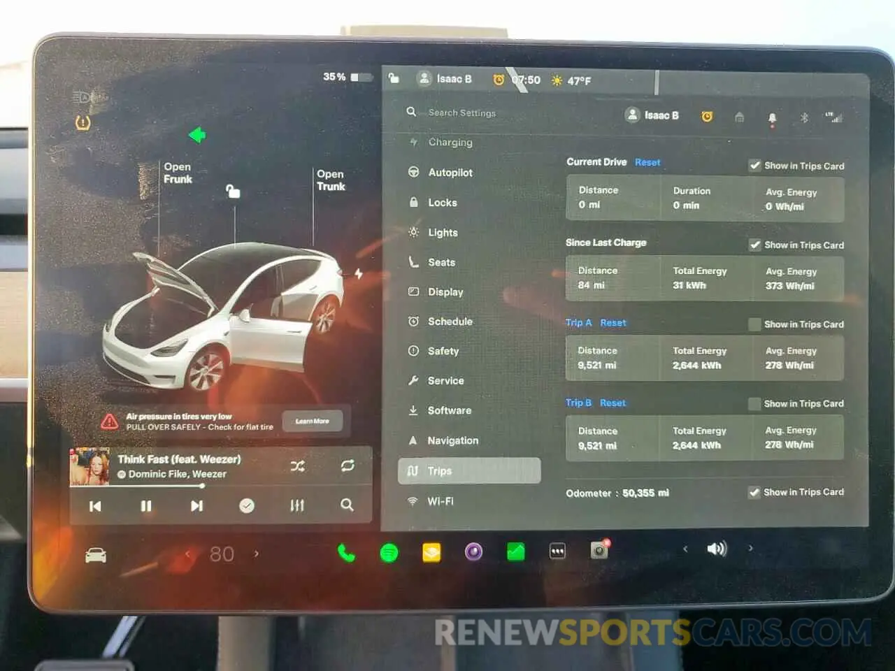 9 Фотография поврежденного автомобиля 5YJYGDEE6MF192414 TESLA MODEL Y 2021