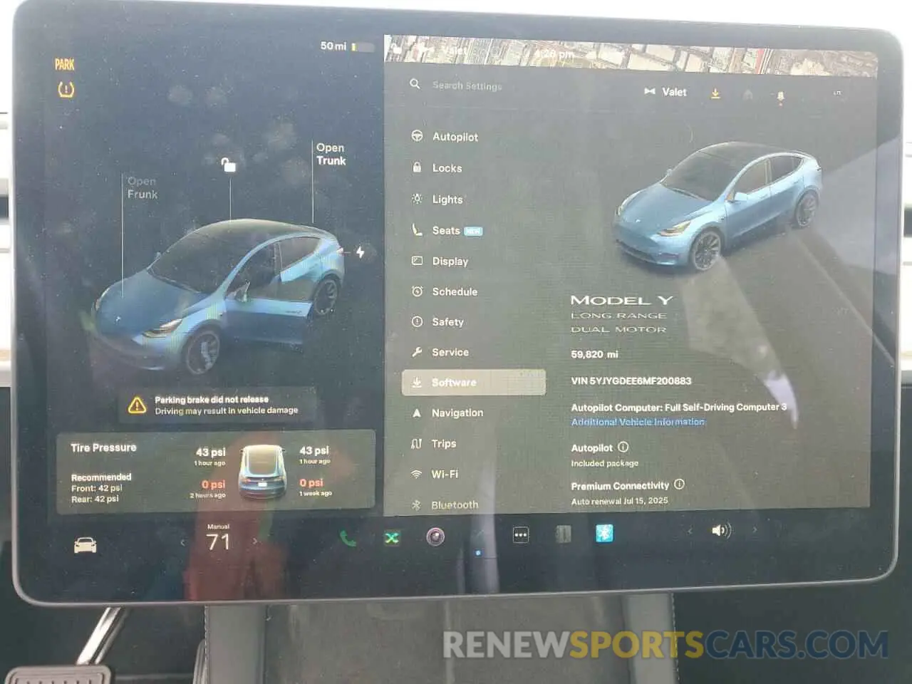 9 Photograph of a damaged car 5YJYGDEE6MF200883 TESLA MODEL Y 2021