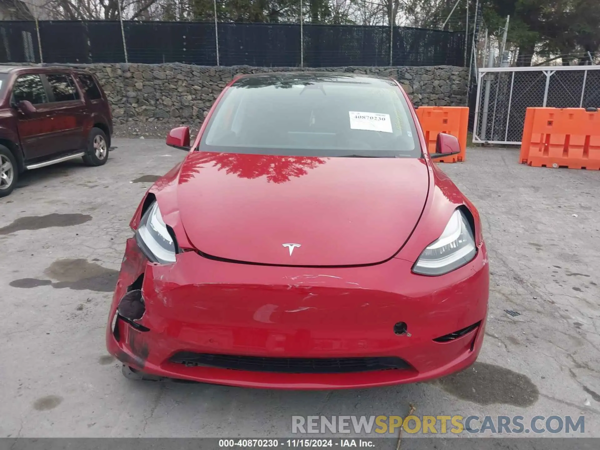 12 Photograph of a damaged car 5YJYGDEE6MF234421 TESLA MODEL Y 2021