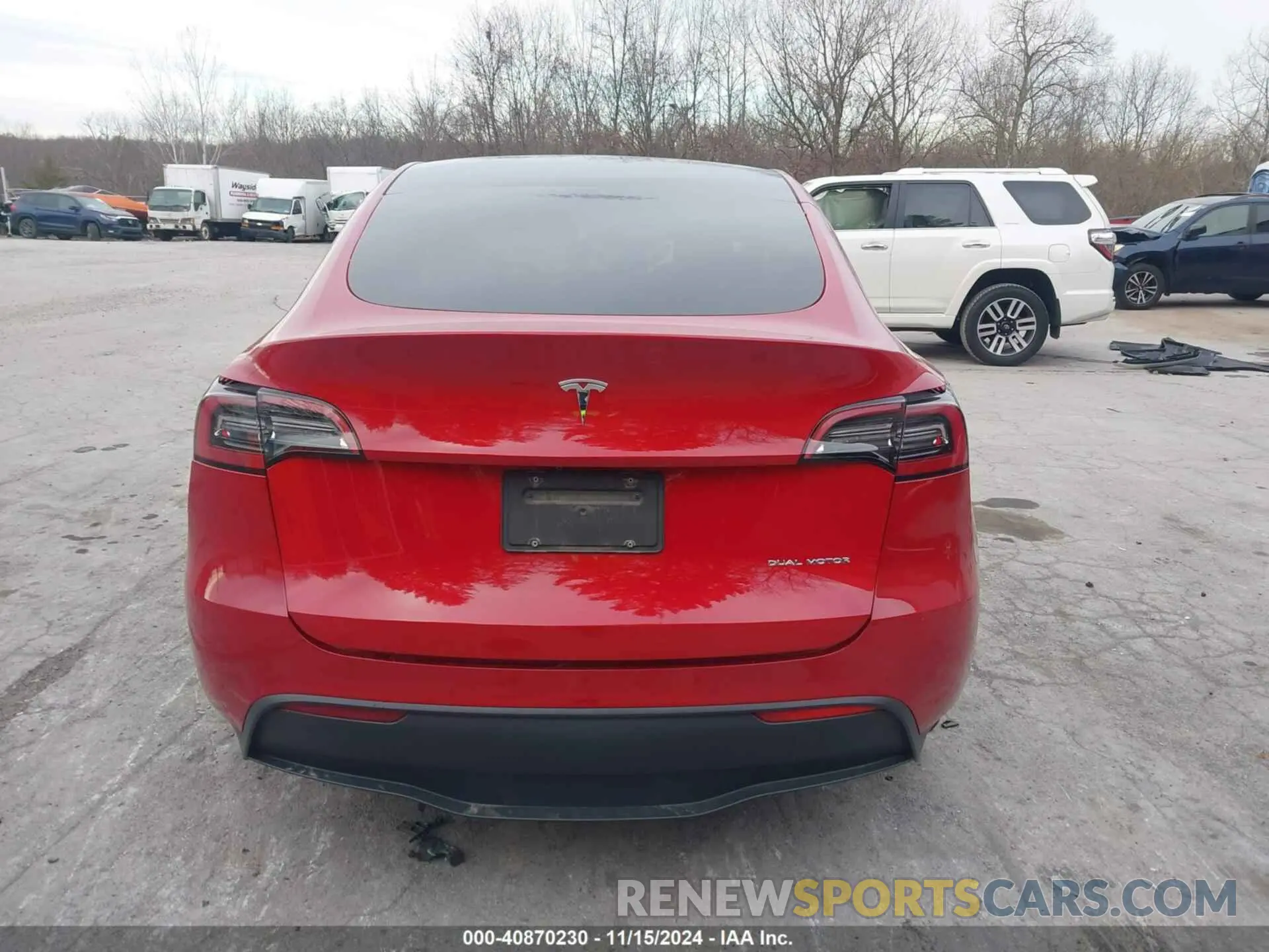 16 Photograph of a damaged car 5YJYGDEE6MF234421 TESLA MODEL Y 2021