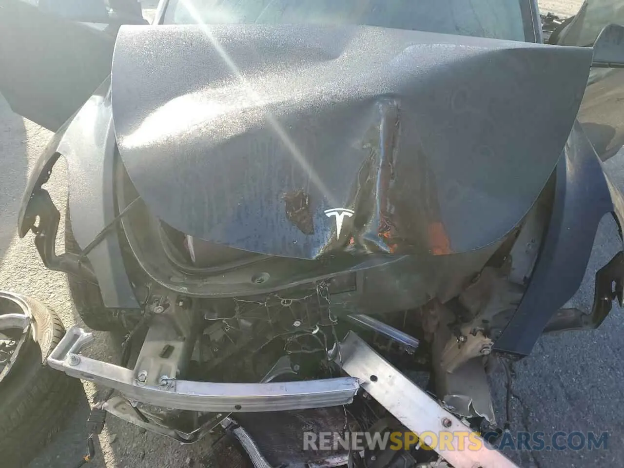 11 Фотография поврежденного автомобиля 5YJYGDEE6MF285644 TESLA MODEL Y 2021