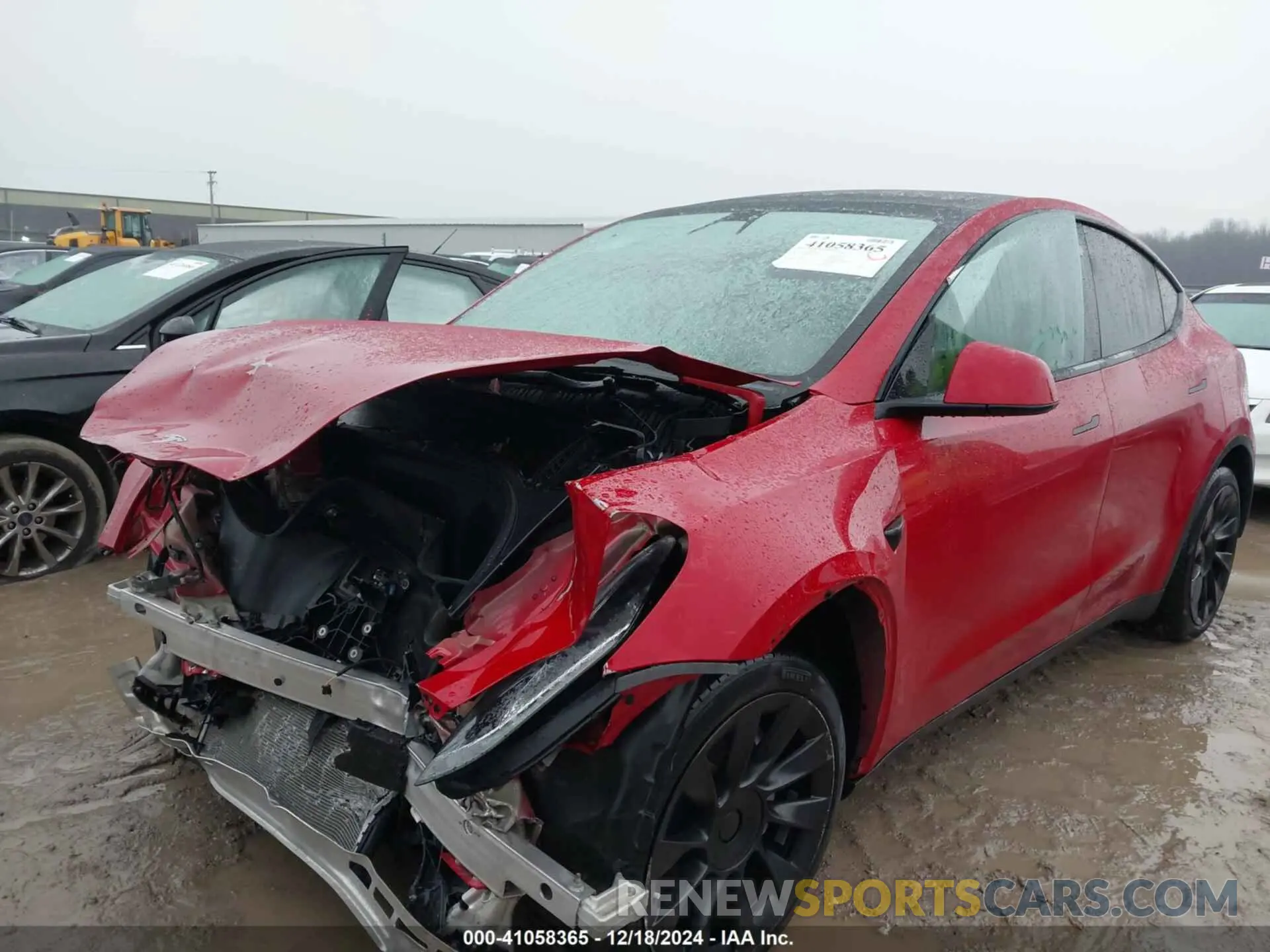 6 Photograph of a damaged car 5YJYGDEE6MF300014 TESLA MODEL Y 2021