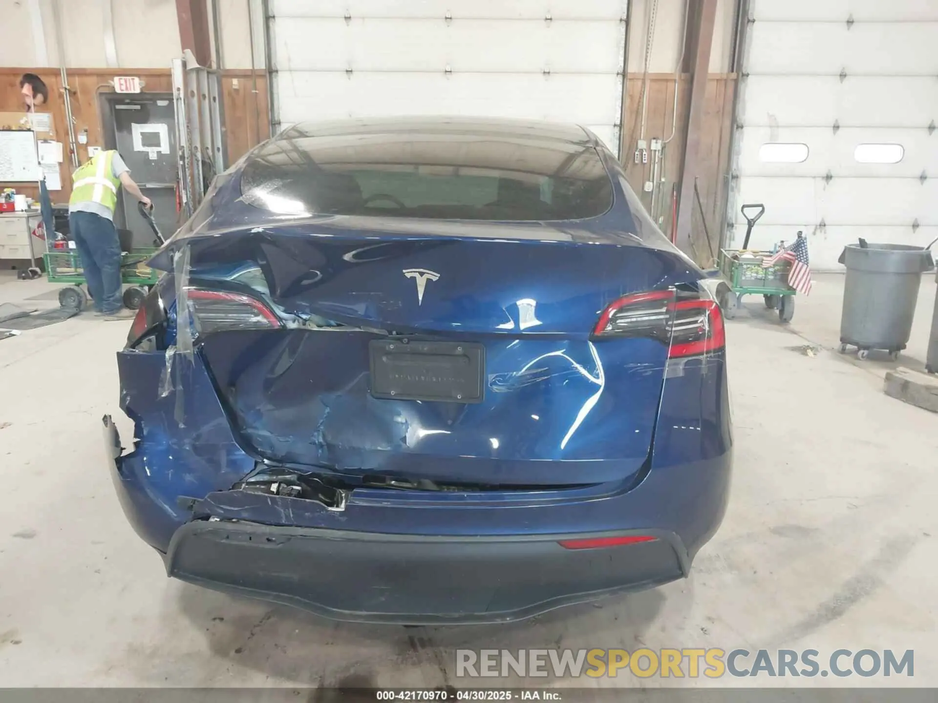 16 Фотография поврежденного автомобиля 5YJYGDEE7MF066269 TESLA MODEL Y 2021