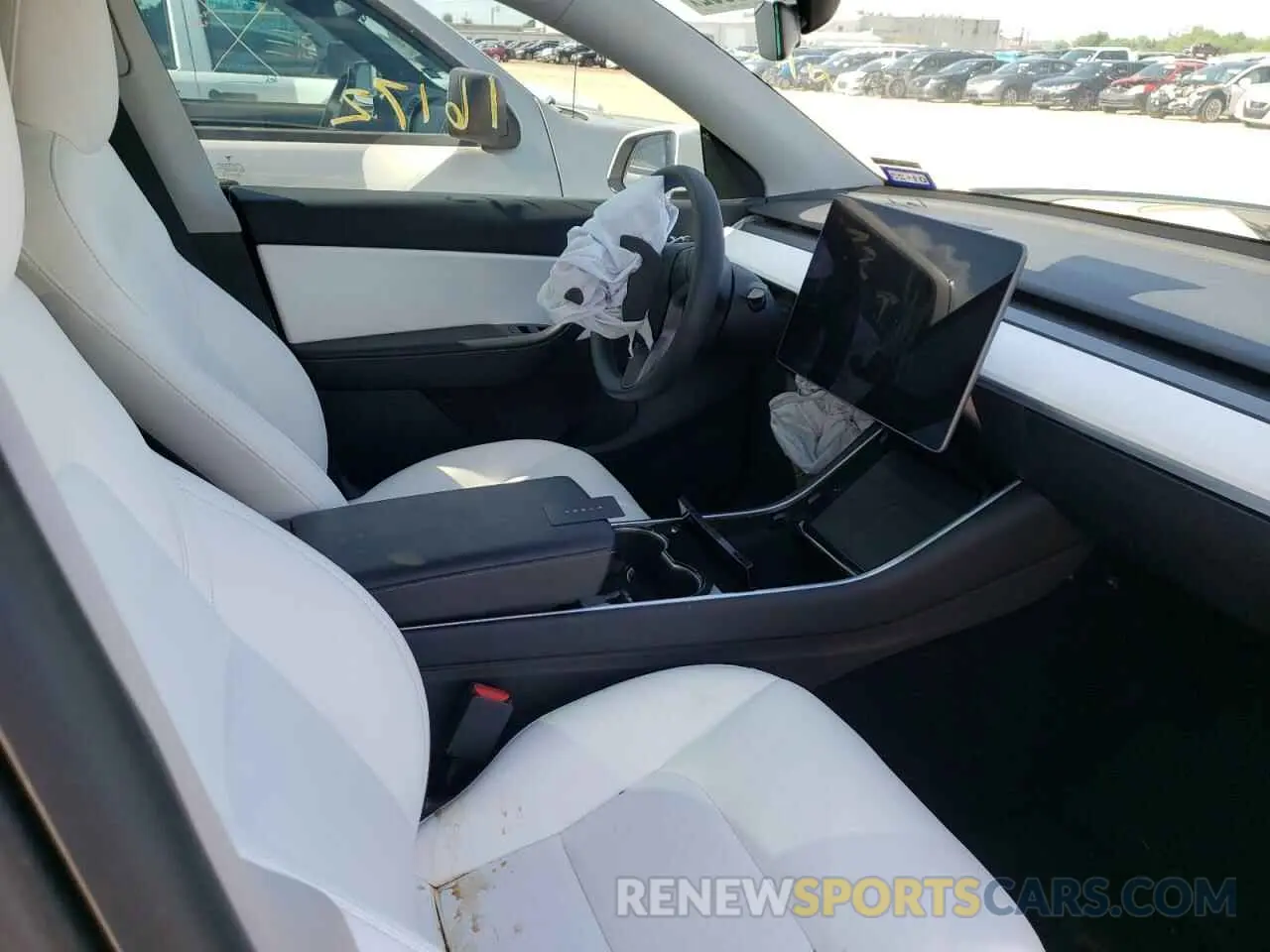 5 Фотография поврежденного автомобиля 5YJYGDEE7MF072332 TESLA MODEL Y 2021