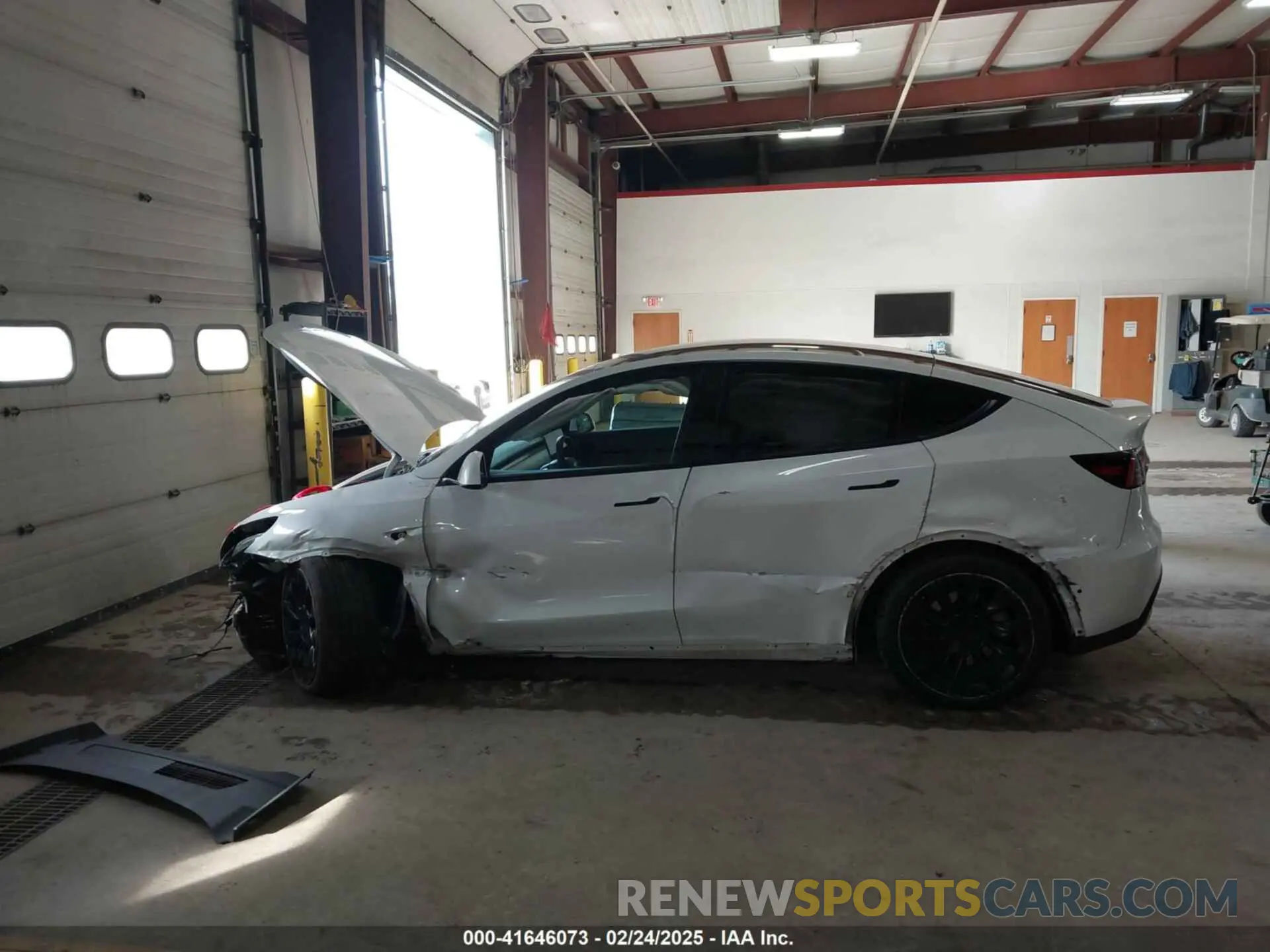 14 Фотография поврежденного автомобиля 5YJYGDEE7MF074713 TESLA MODEL Y 2021