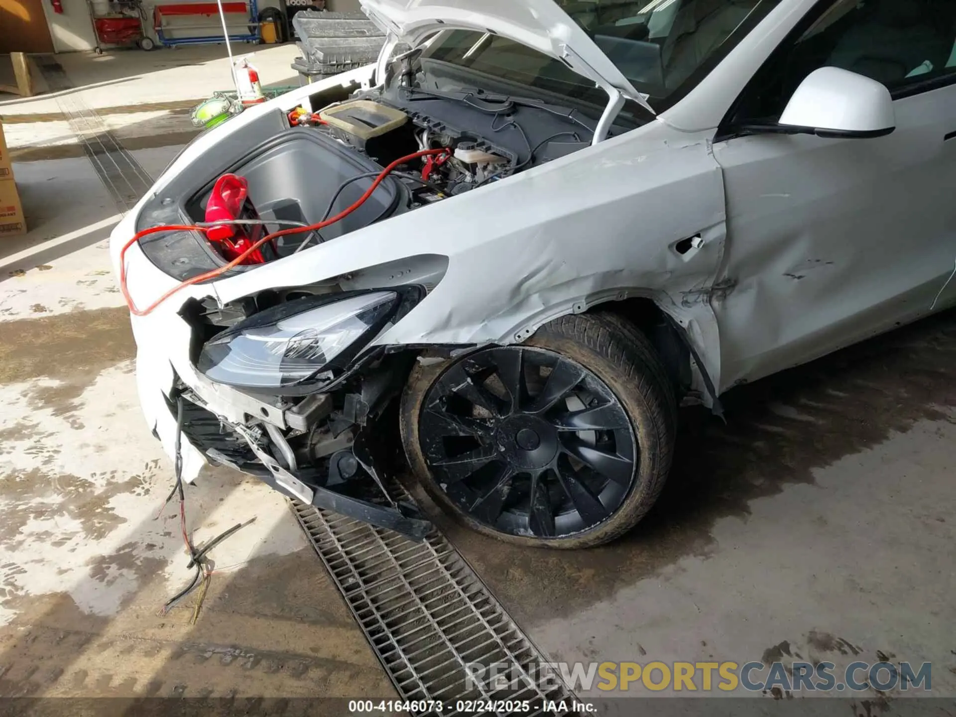 6 Фотография поврежденного автомобиля 5YJYGDEE7MF074713 TESLA MODEL Y 2021