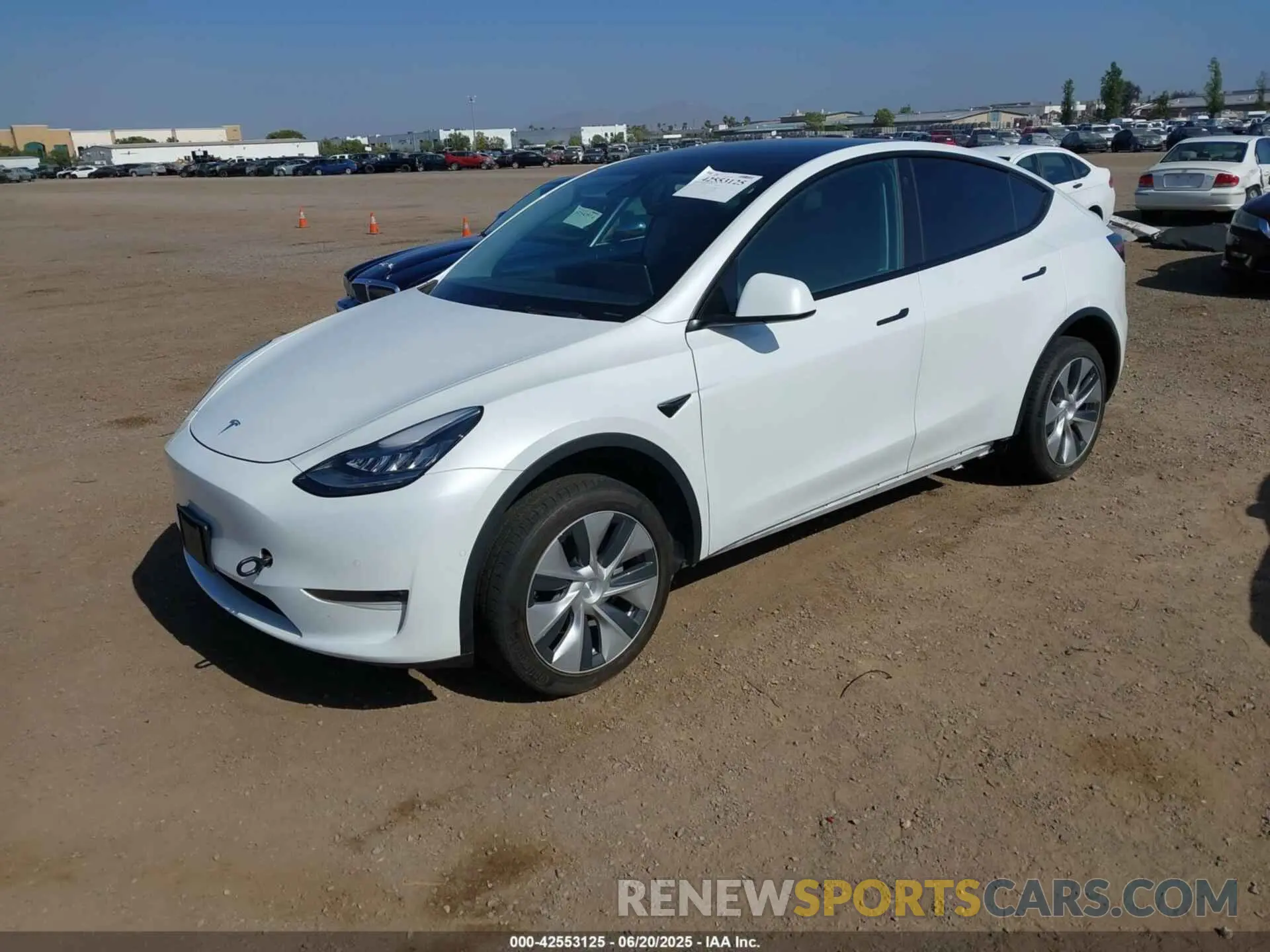 2 Фотография поврежденного автомобиля 5YJYGDEE7MF085758 TESLA MODEL Y 2021