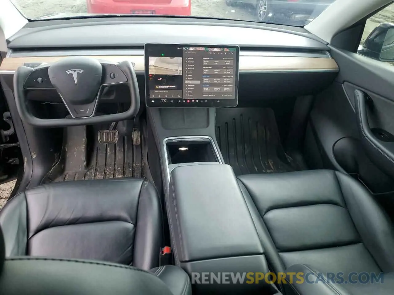 8 Photograph of a damaged car 5YJYGDEE7MF092550 TESLA MODEL Y 2021