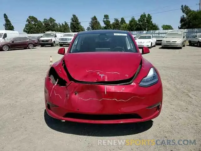 14 Photograph of a damaged car 5YJYGDEE7MF093861 TESLA MODEL Y 2021