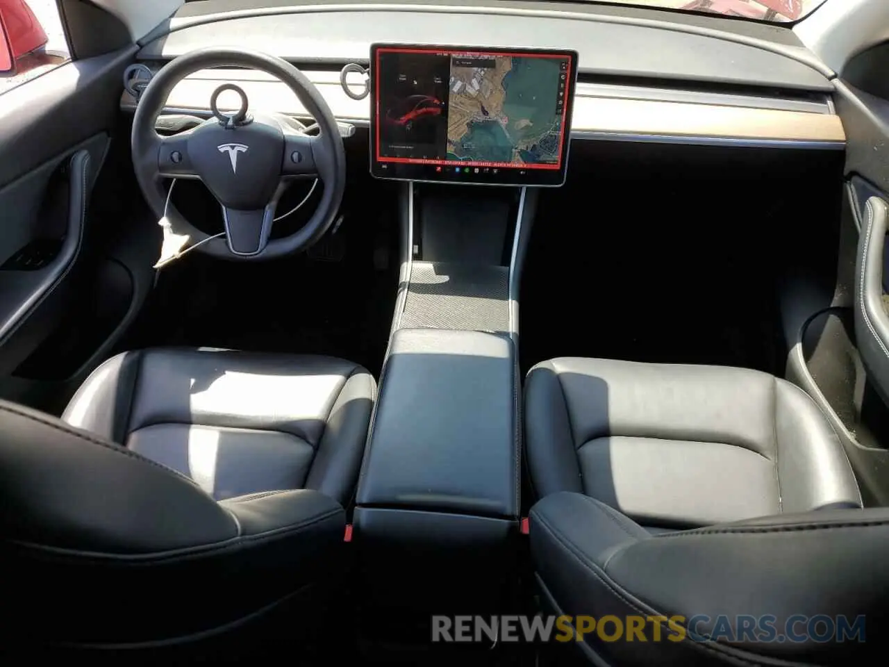 8 Photograph of a damaged car 5YJYGDEE7MF093861 TESLA MODEL Y 2021