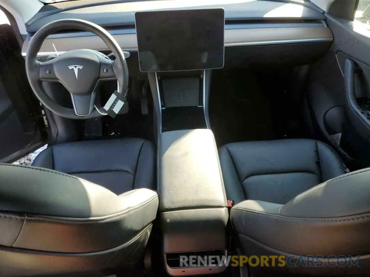 8 Фотография поврежденного автомобиля 5YJYGDEE7MF099983 TESLA MODEL Y 2021