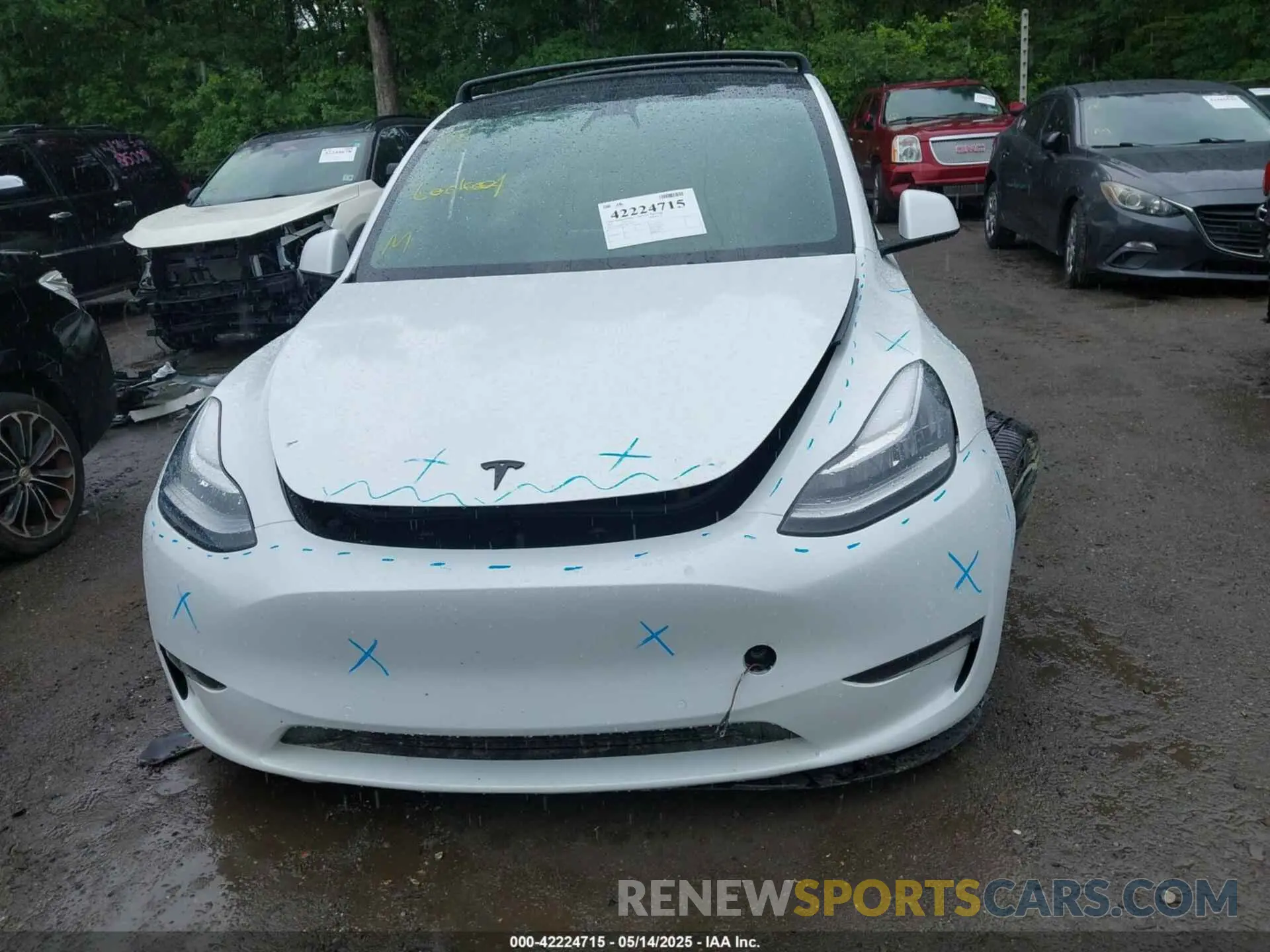 11 Фотография поврежденного автомобиля 5YJYGDEE7MF108245 TESLA MODEL Y 2021