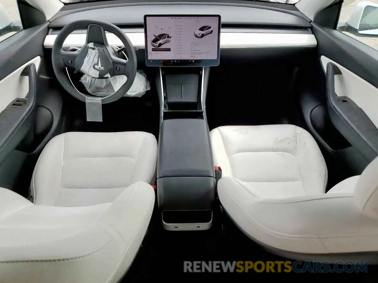 8 Photograph of a damaged car 5YJYGDEE7MF112425 TESLA MODEL Y 2021