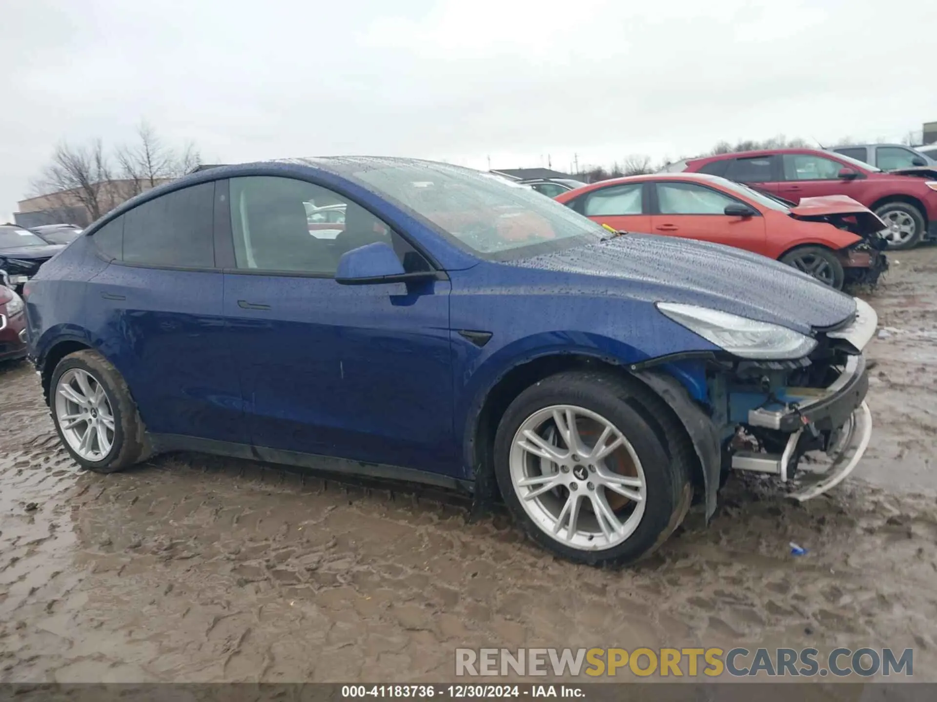 13 Photograph of a damaged car 5YJYGDEE7MF145652 TESLA MODEL Y 2021