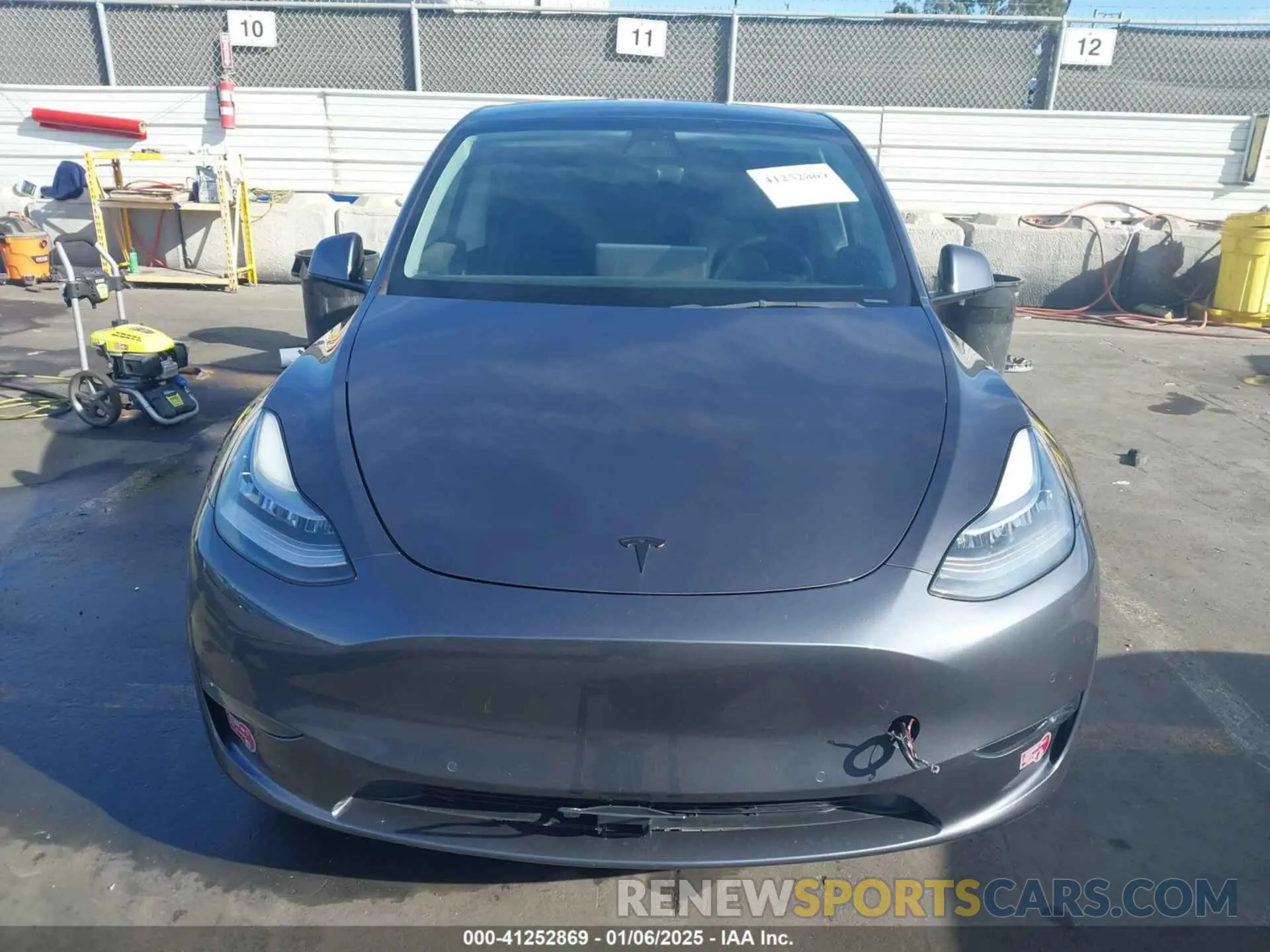 12 Фотография поврежденного автомобиля 5YJYGDEE7MF149037 TESLA MODEL Y 2021