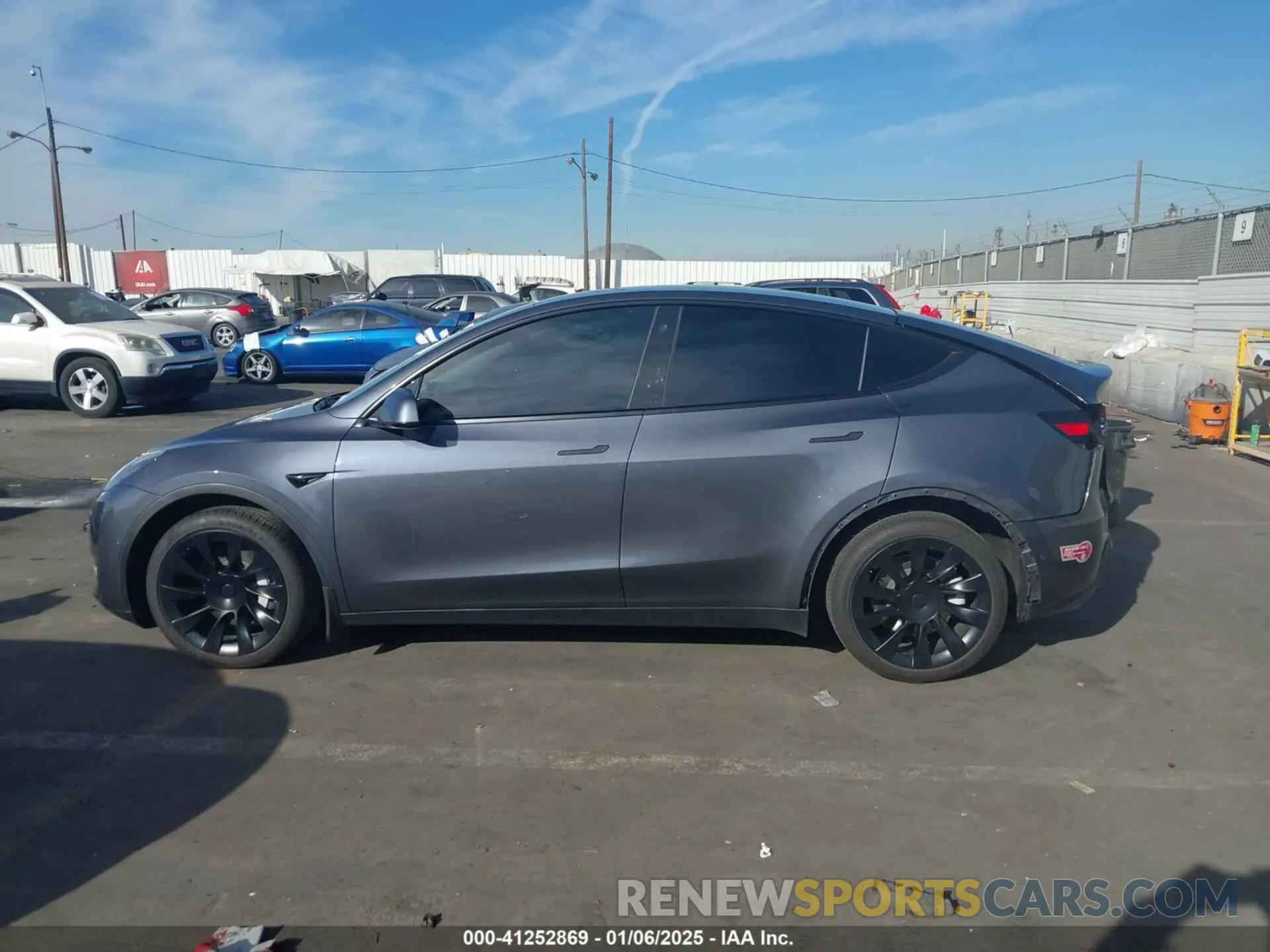 14 Фотография поврежденного автомобиля 5YJYGDEE7MF149037 TESLA MODEL Y 2021
