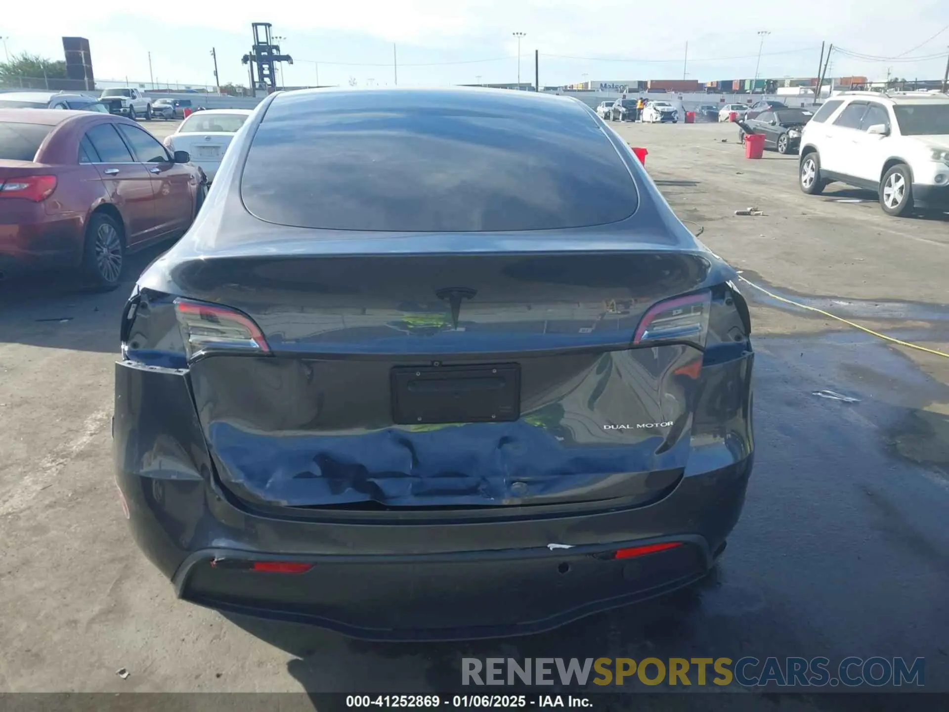 16 Фотография поврежденного автомобиля 5YJYGDEE7MF149037 TESLA MODEL Y 2021