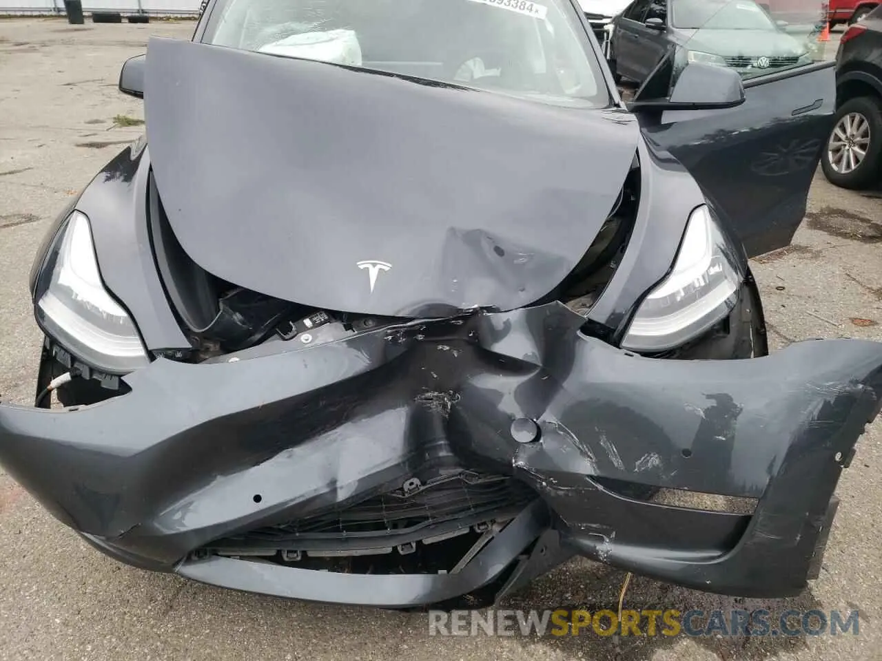 12 Фотография поврежденного автомобиля 5YJYGDEE7MF180661 TESLA MODEL Y 2021