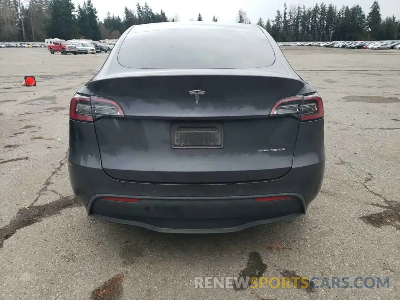 6 Фотография поврежденного автомобиля 5YJYGDEE7MF180661 TESLA MODEL Y 2021