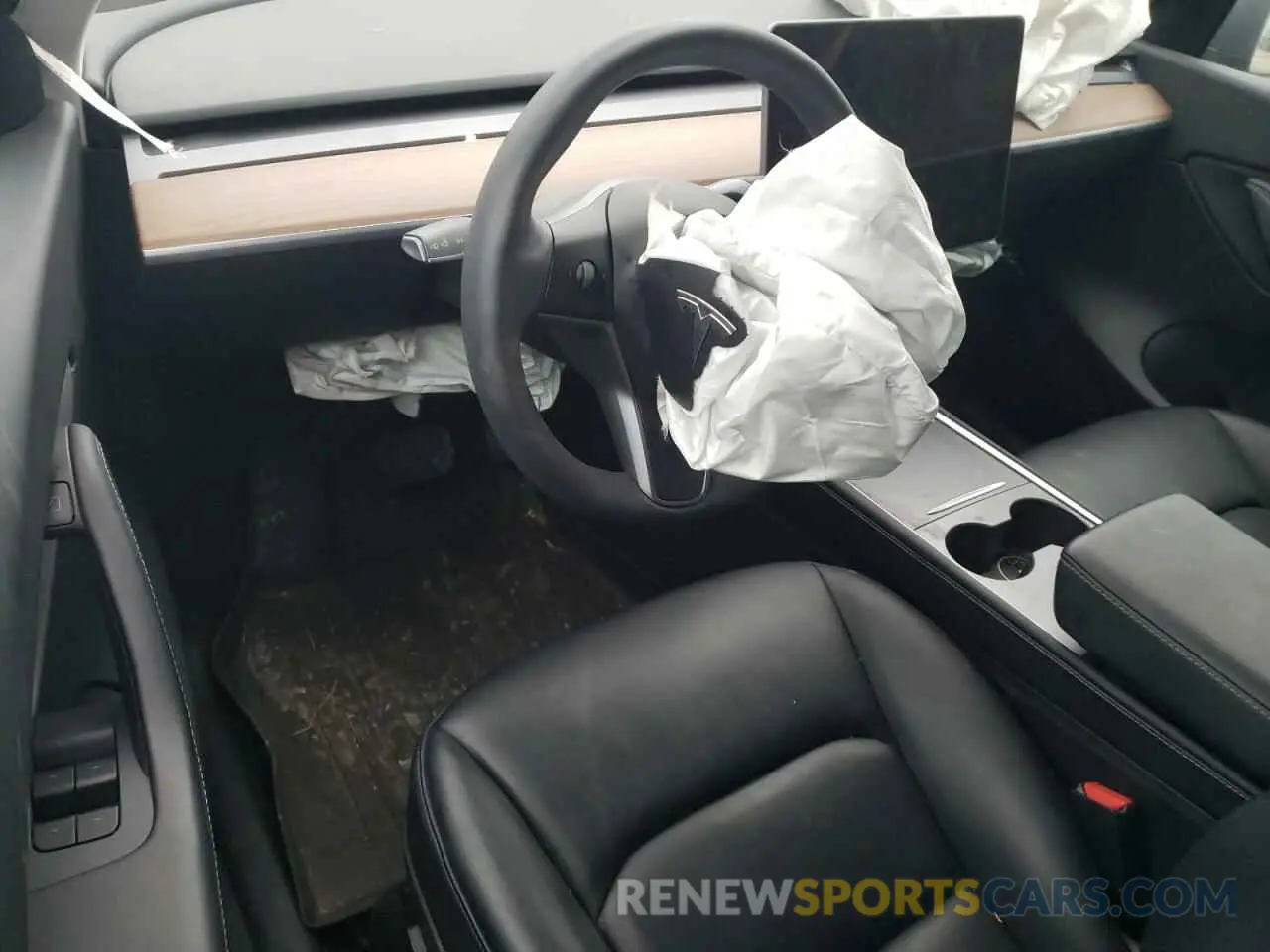 8 Фотография поврежденного автомобиля 5YJYGDEE7MF180661 TESLA MODEL Y 2021